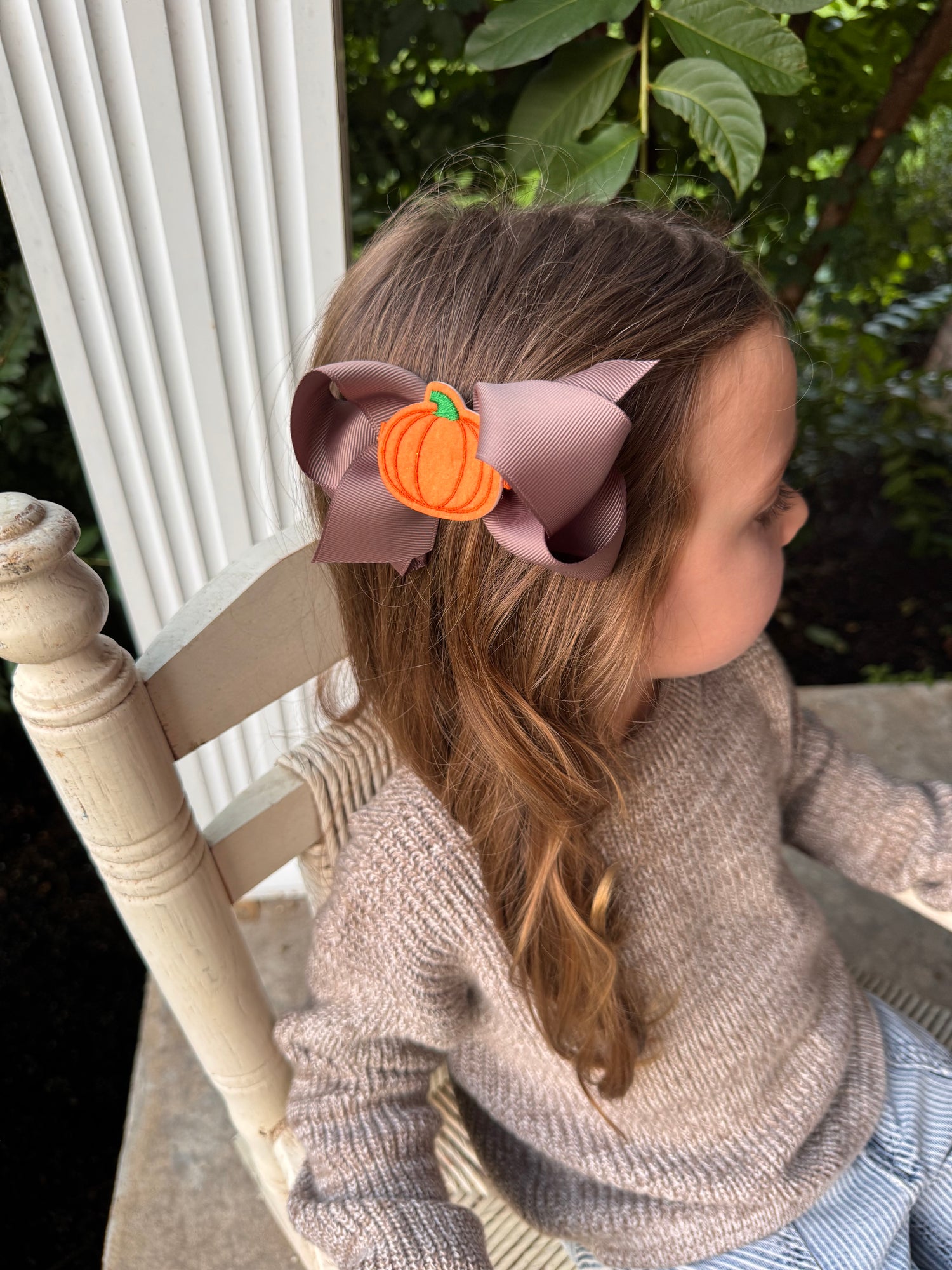 Felt Fall Themed Hair Clip