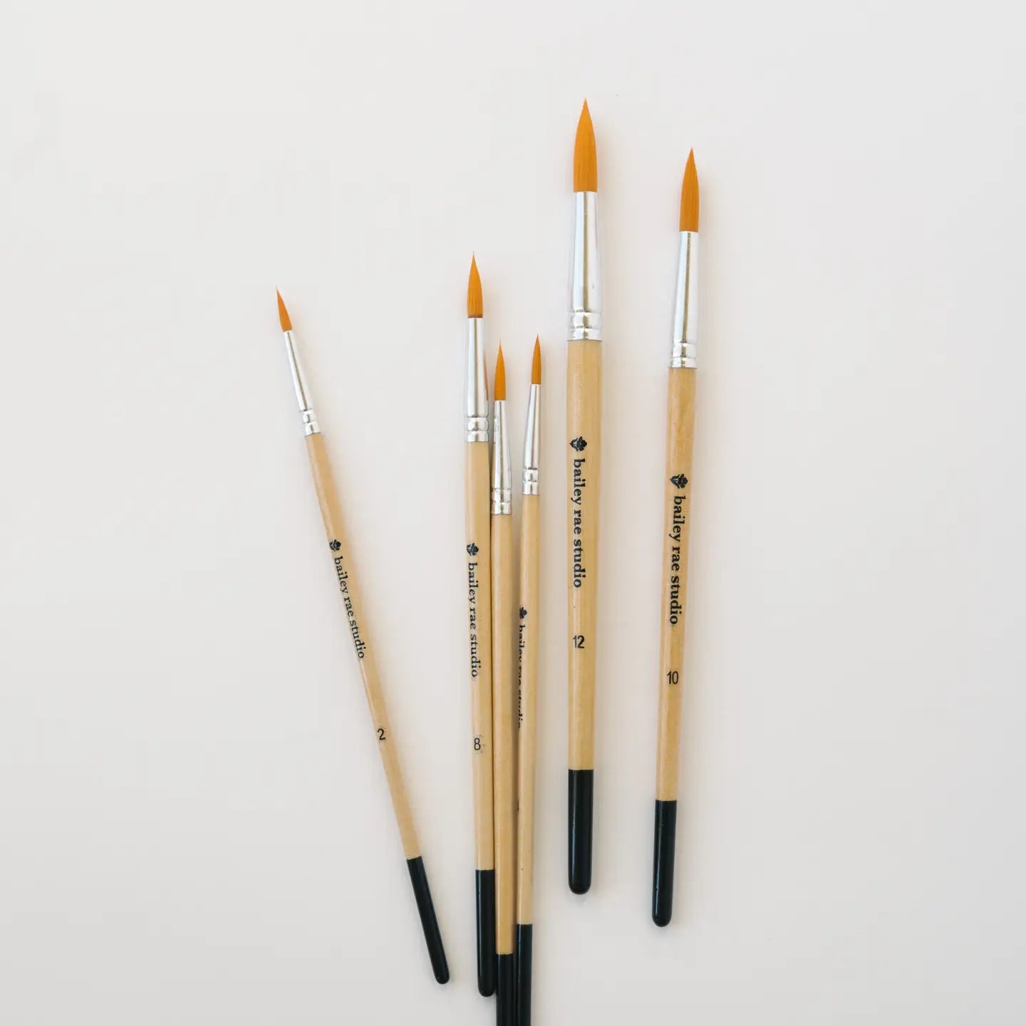 Round Tip Watercolor Brush Set