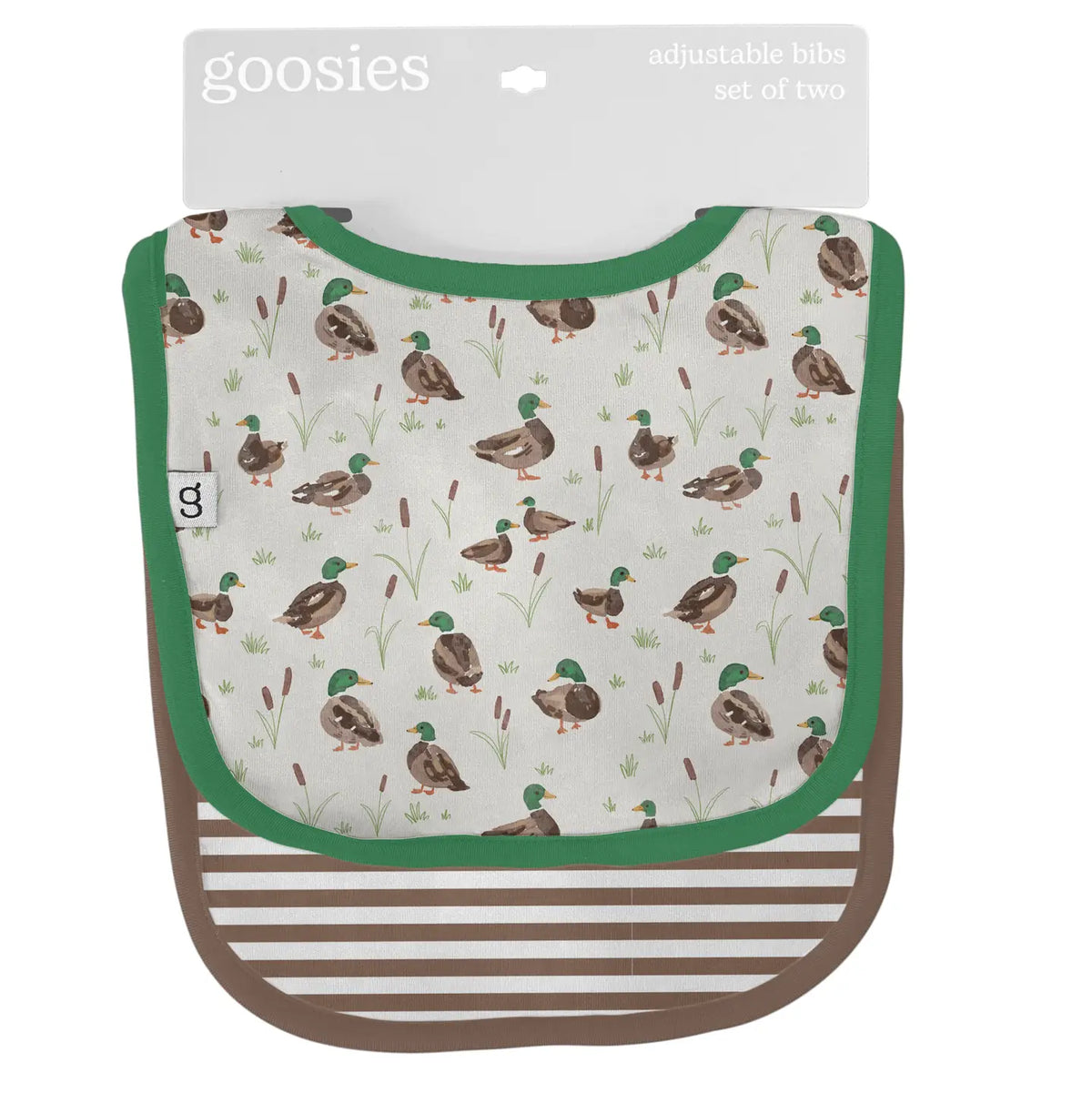 Mallard Drake Ducks Bib Set