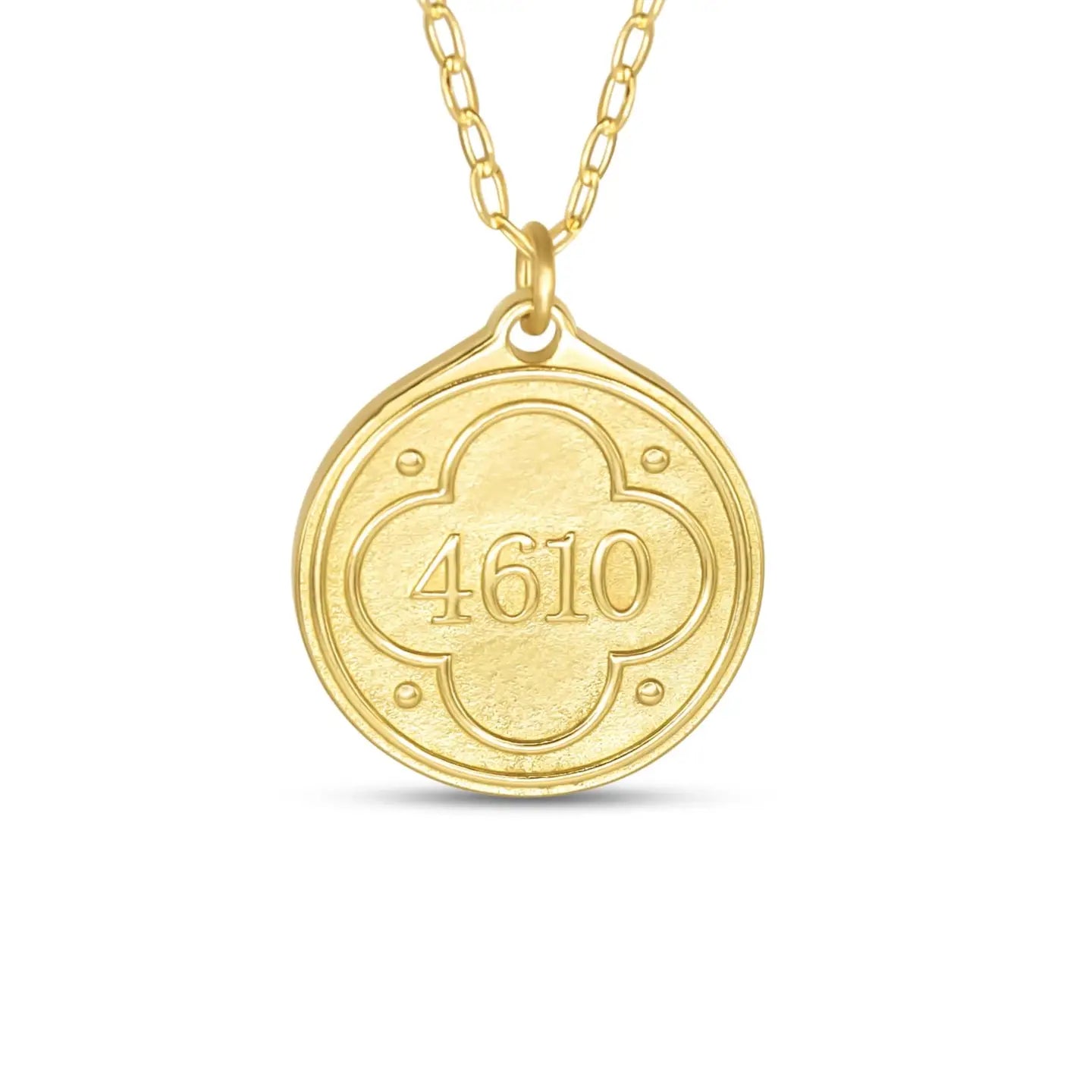 Psalms 46:10 Madison Sterling Necklace