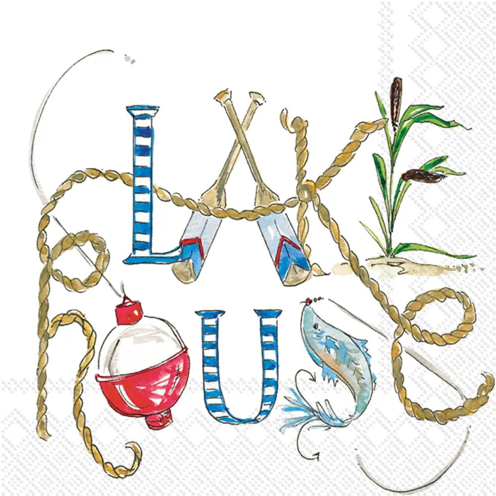 Lake House Cocktail Napkins