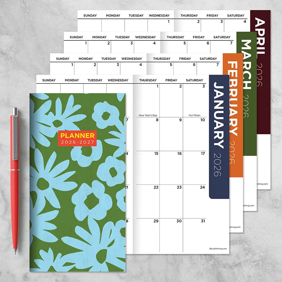 2026-2027 Monthly Pocket Planner