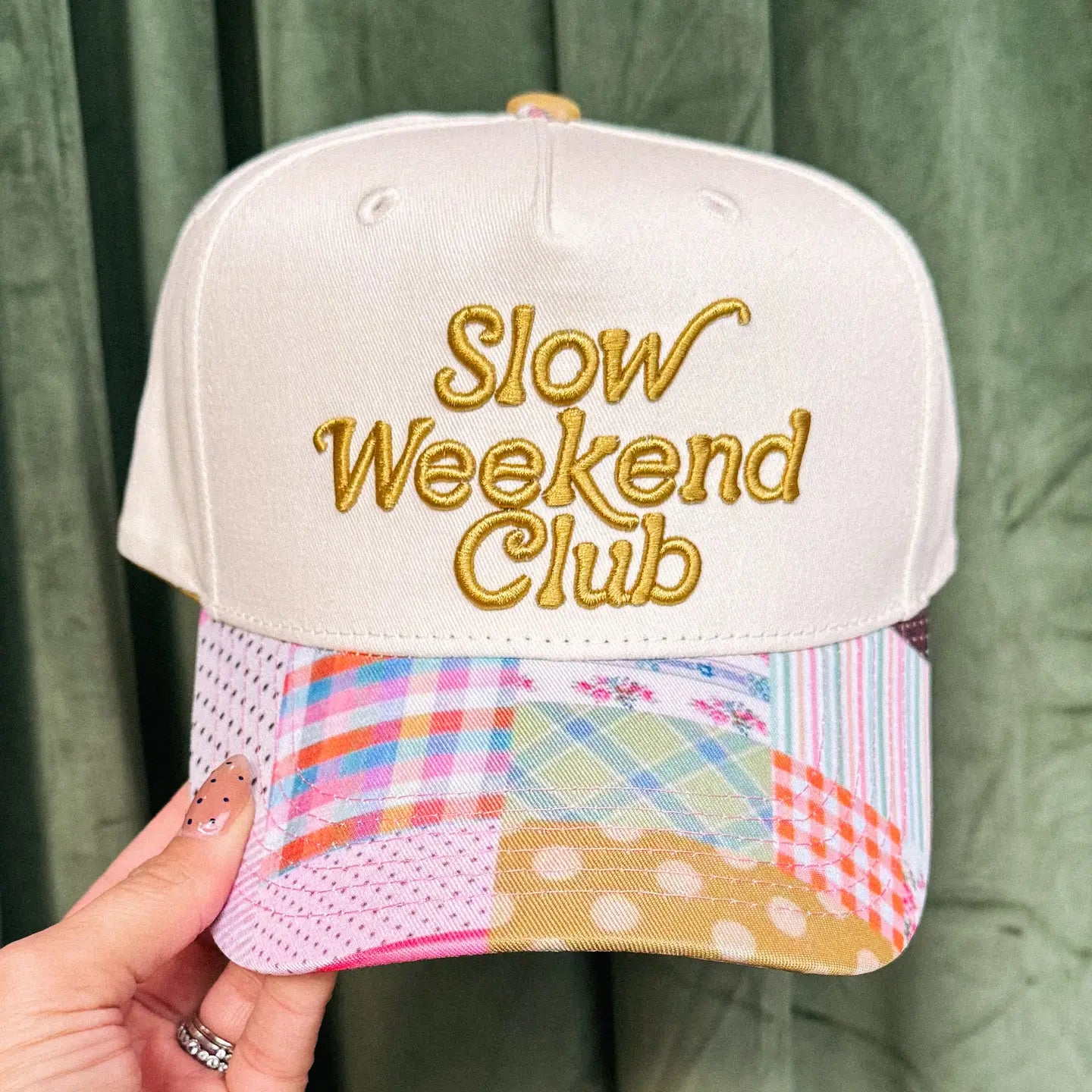 Slow Weekend Club Trucker Hat