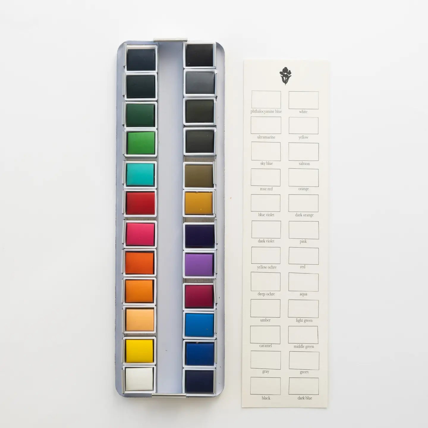 Watercolor Paint Palette
