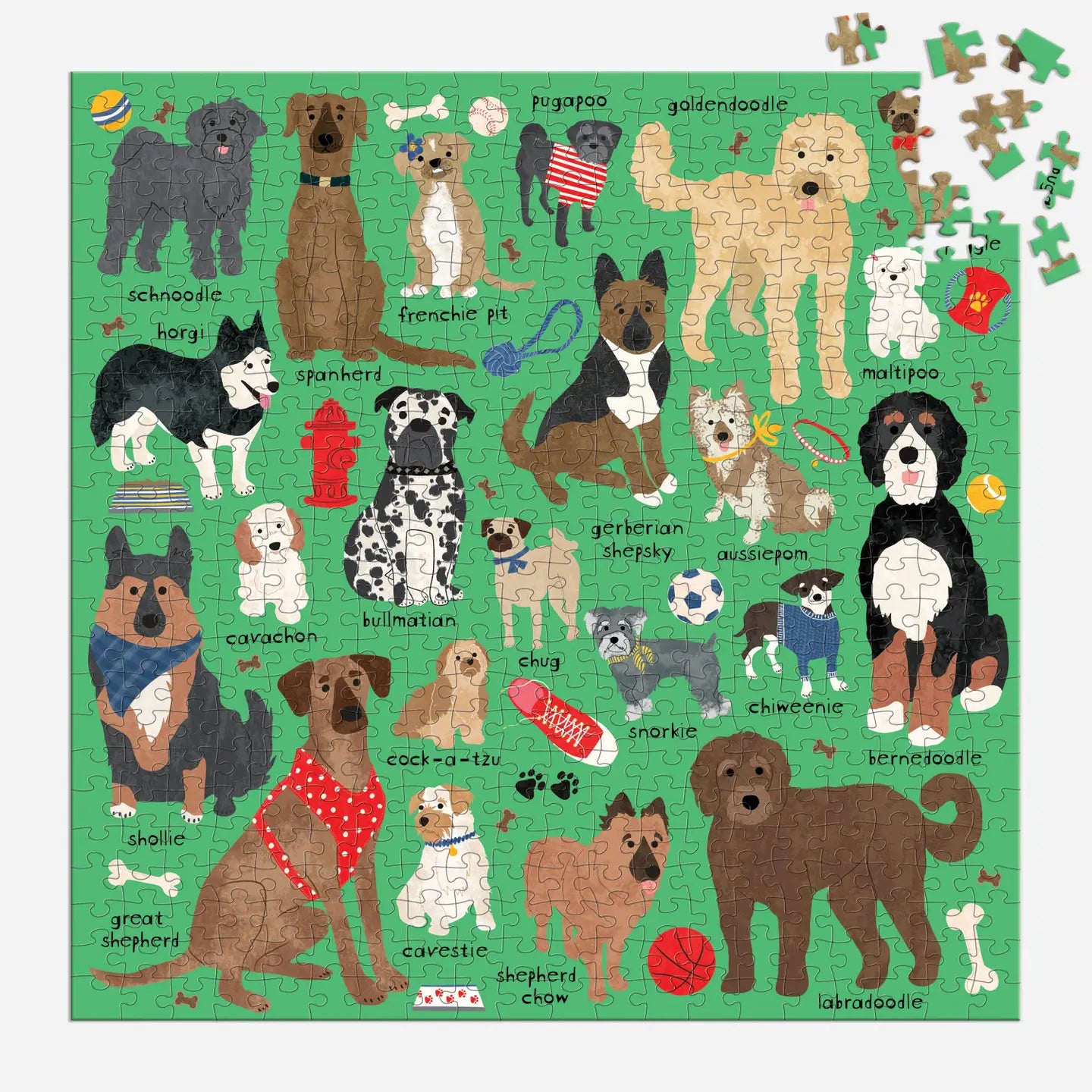Doodle Dogs 500 Piece Puzzle