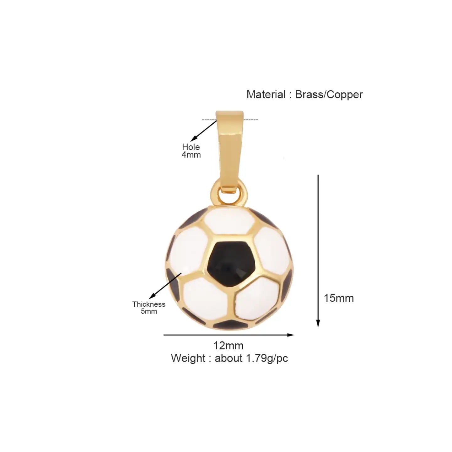 Goal Getter Charm