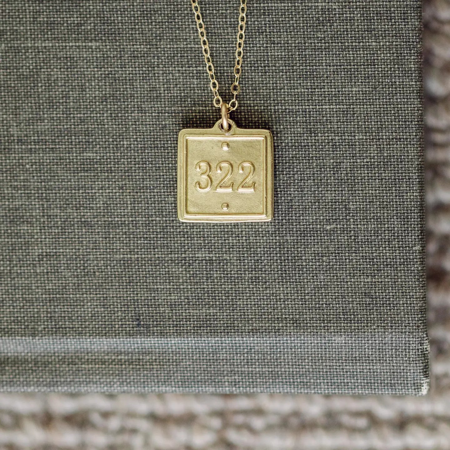 Lamentations 3:22 Madison Sterling Necklace
