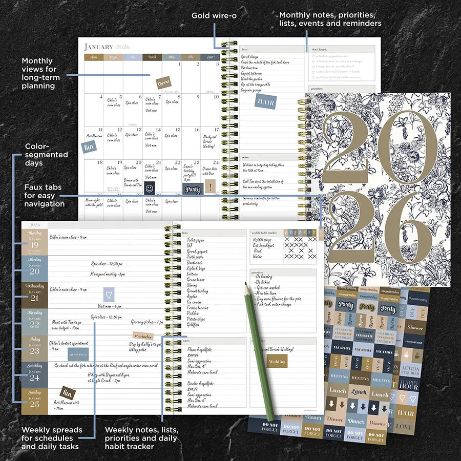 2026 La Campagne Weekly - Monthly Planner