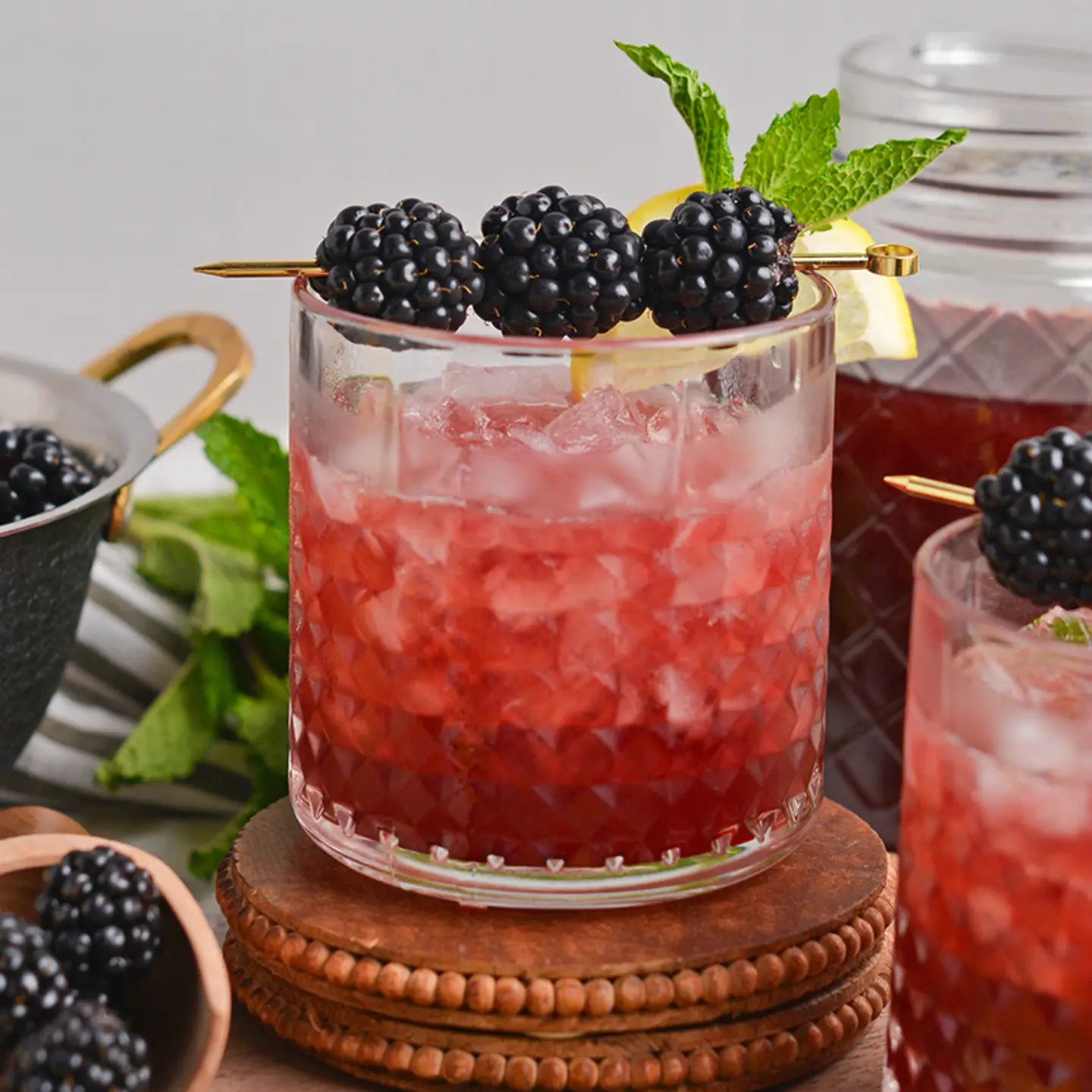 Blackberry Bourbon Smash Cocktail Mix
