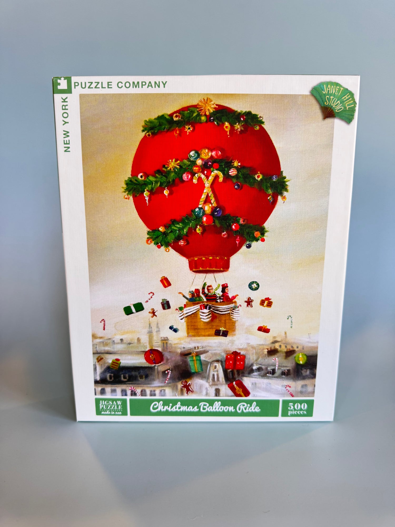 Christmas Balloon Ride 500 Piece Puzzle