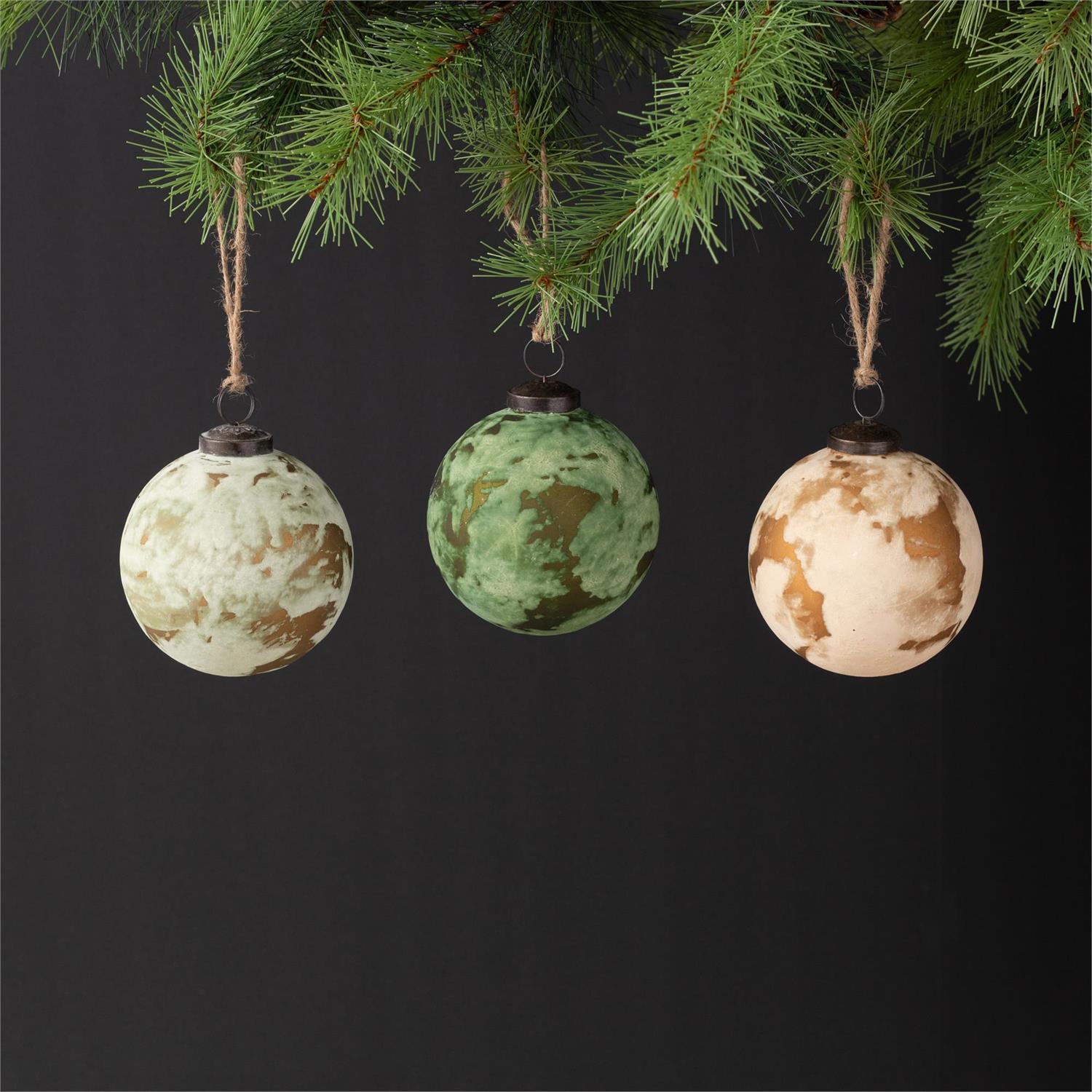 Frosted Ornament