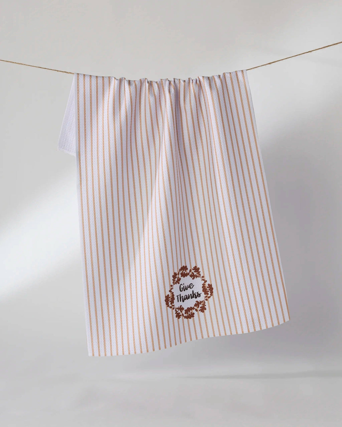 Give Thanks Geometry Tea Towel
