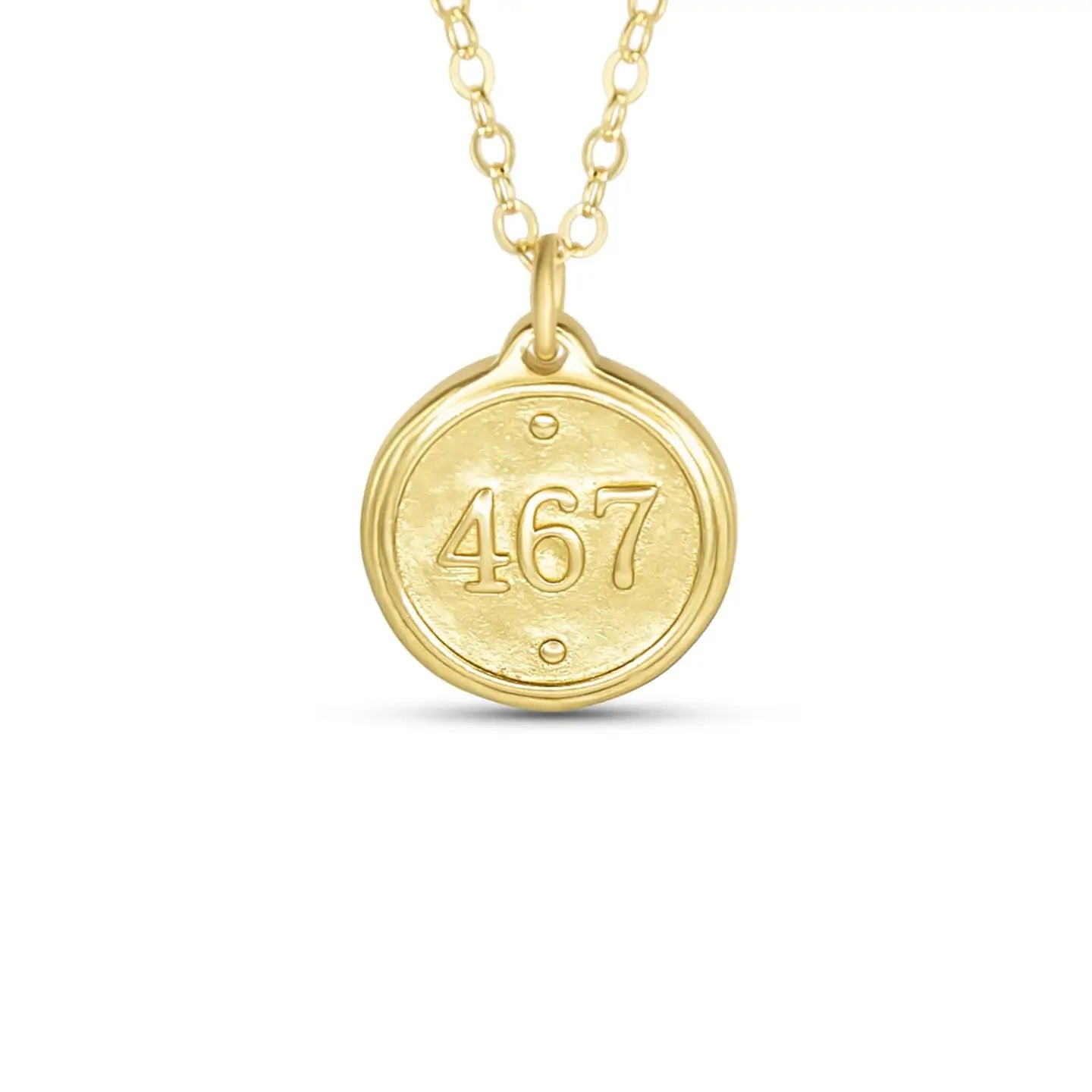 Philippians 4:6-7 Madison Sterling Necklace