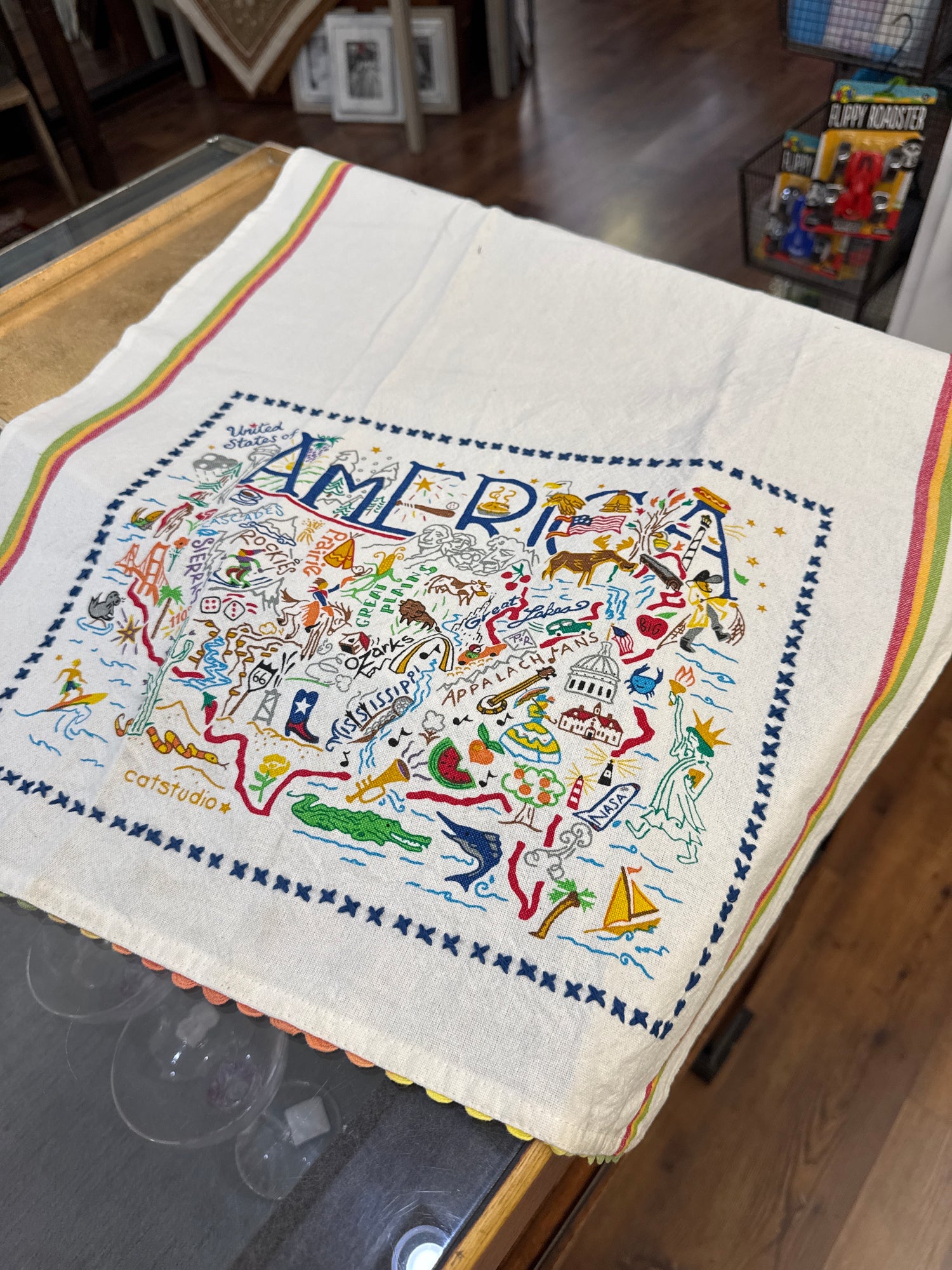 CatS America Dish Towel