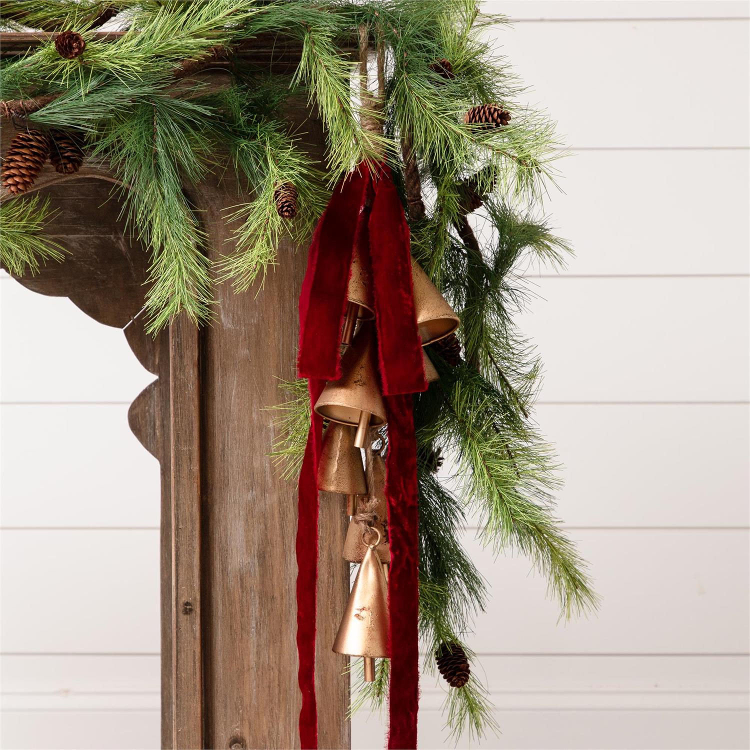 Raw Edge Velvet Ribbon