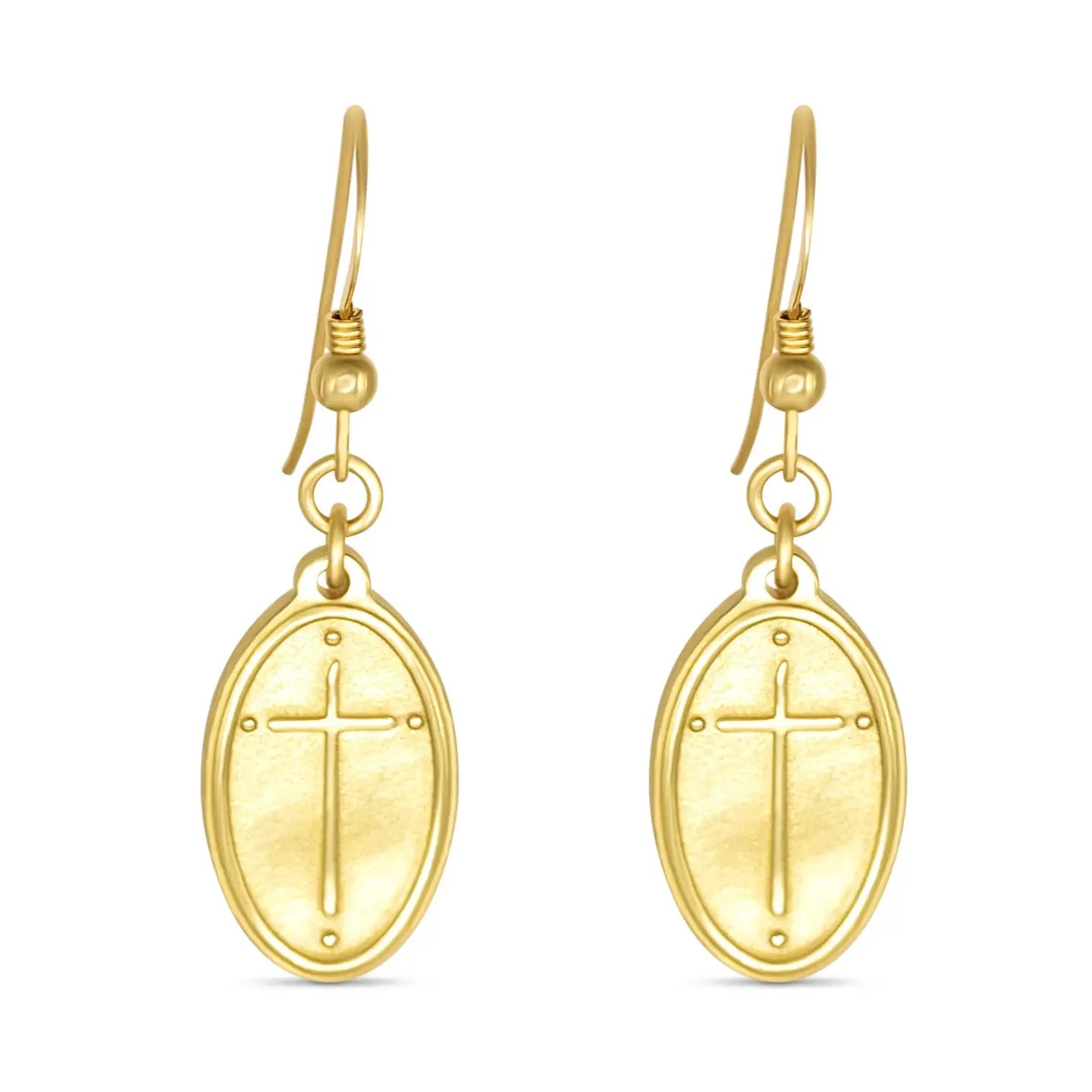Romans 5:8 Madison Sterling Earrings