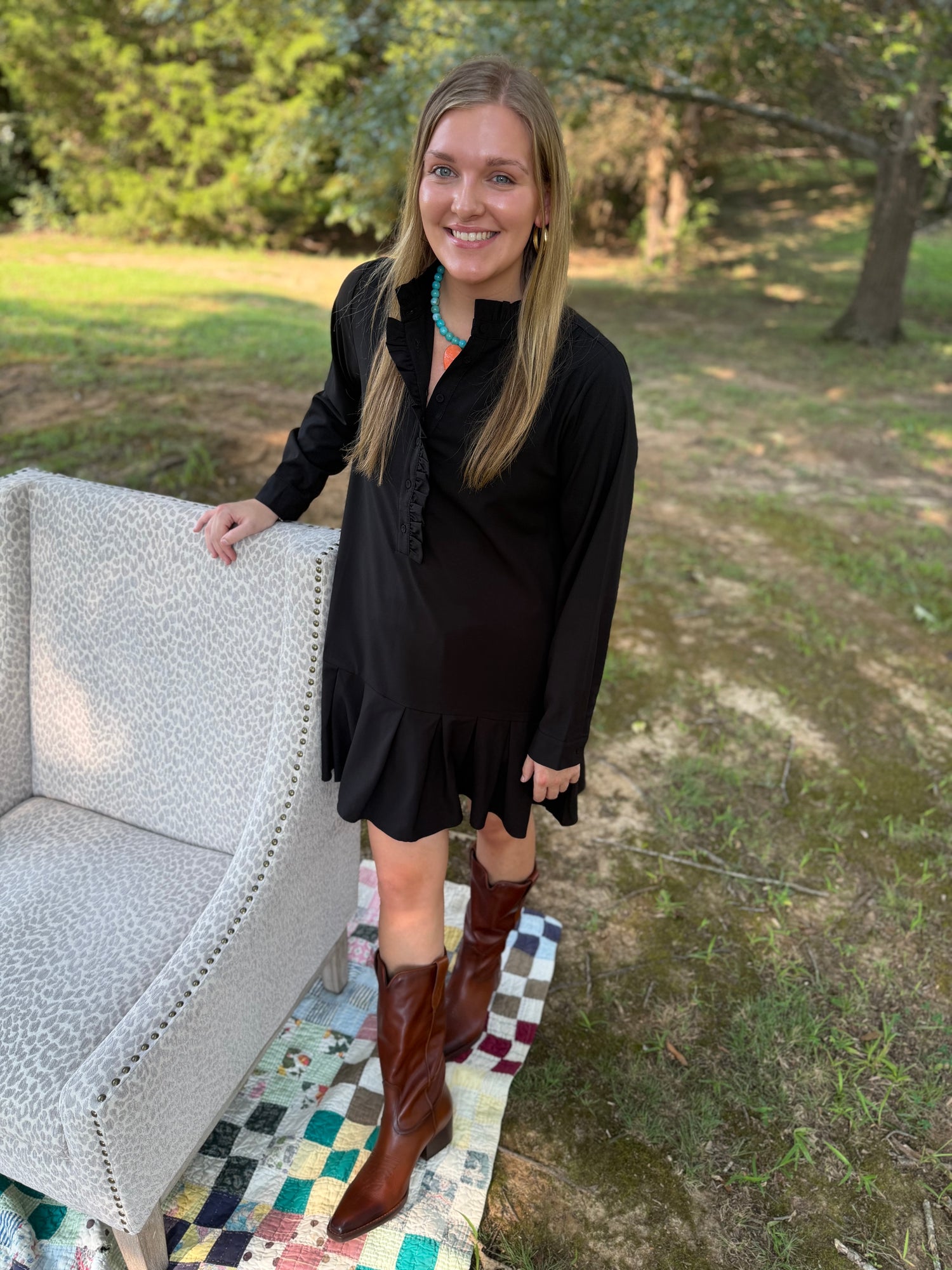 Petal Shift Dress