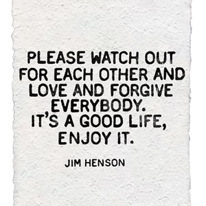 Jim Henson Handmade Paper Print