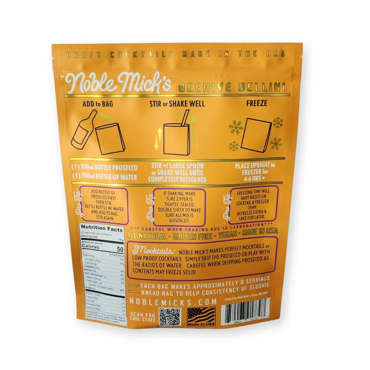 Beehive Bellini Frozen Cocktail