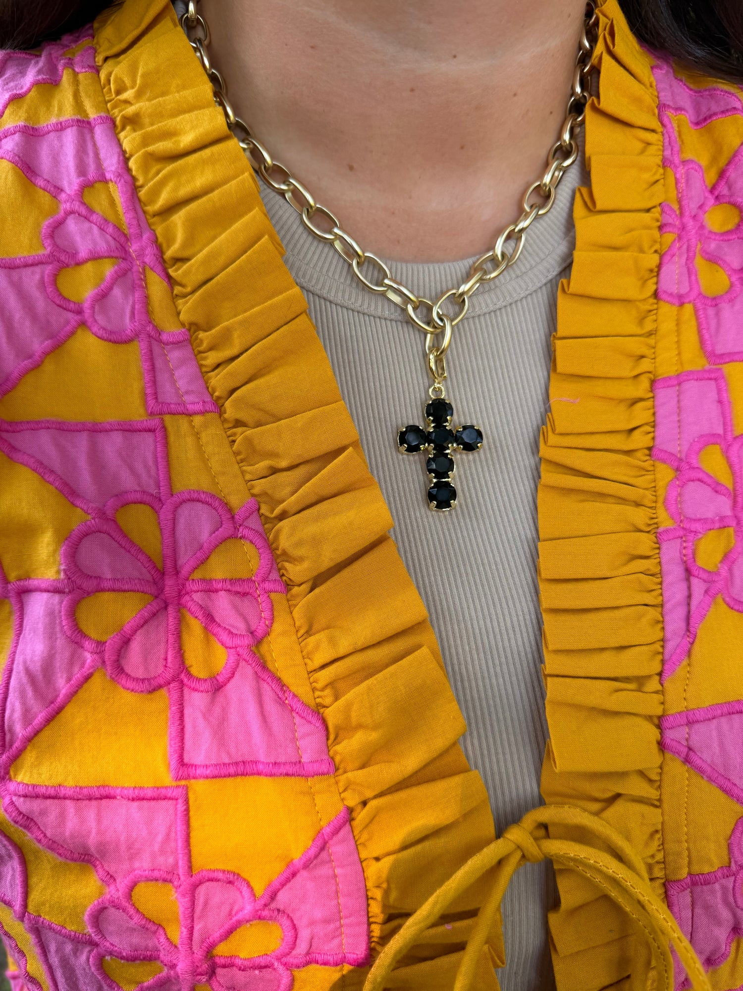 Joseph's Cross Charm