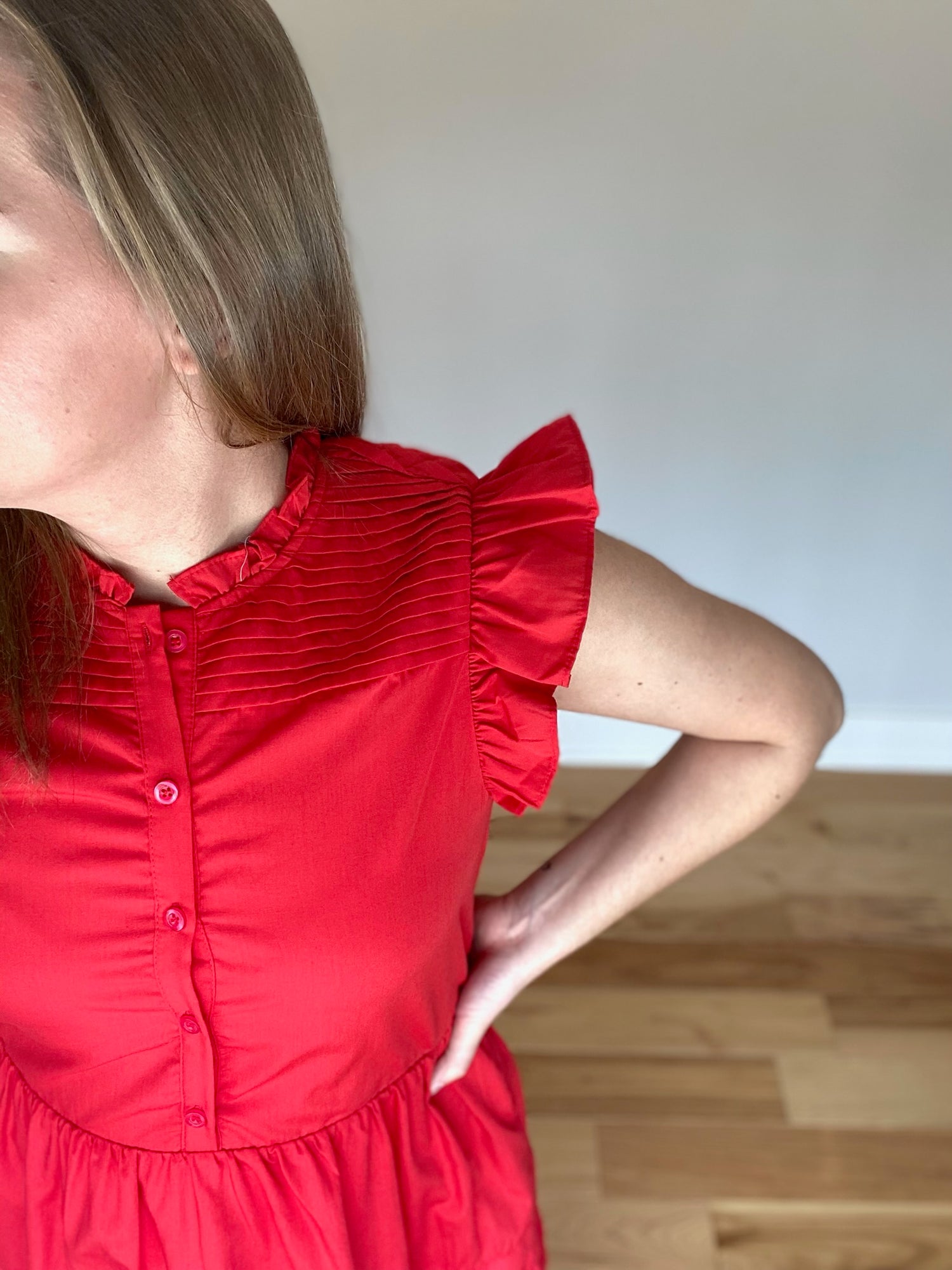 Lady In Red Dress