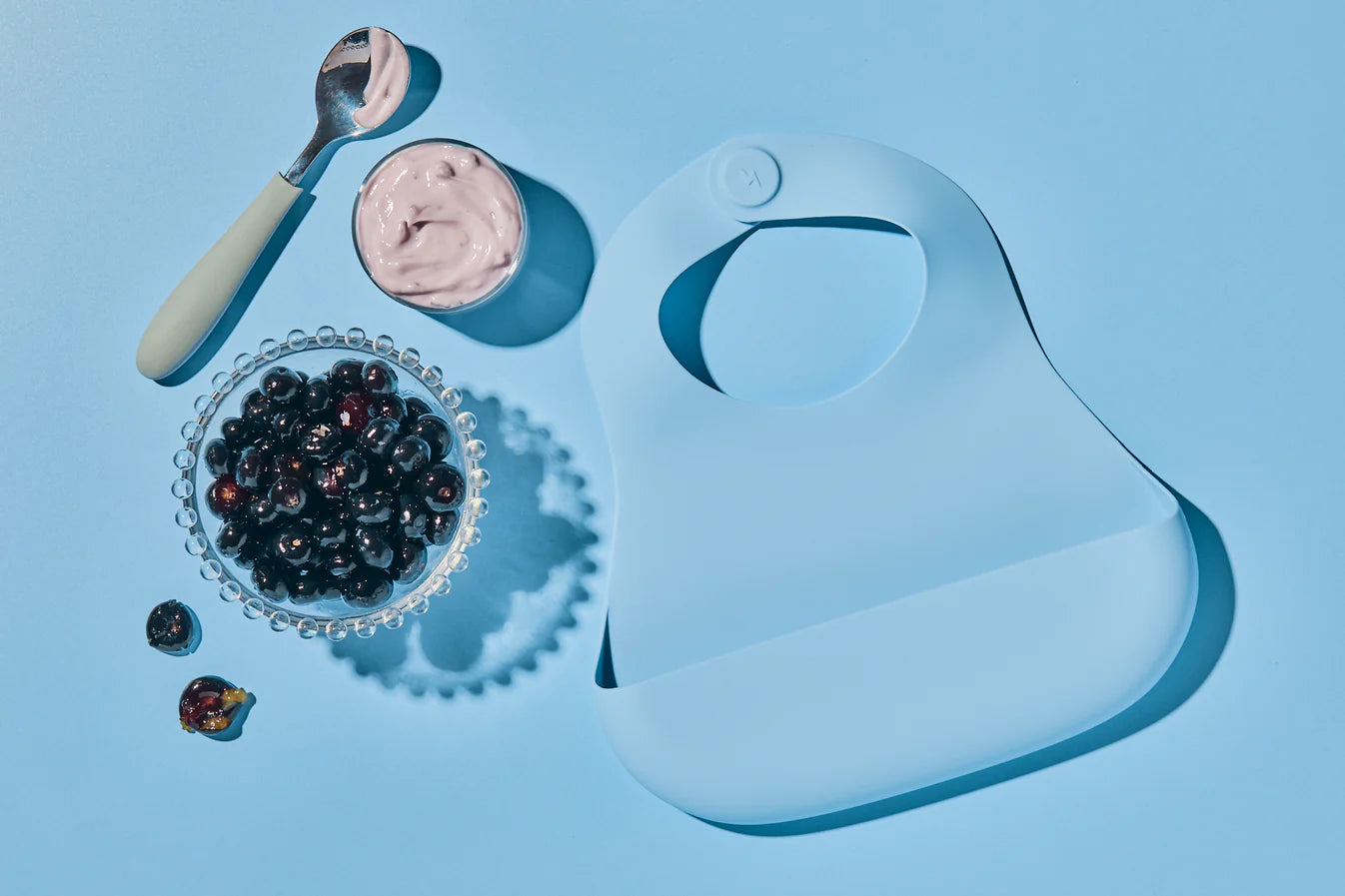 Magnetic Bib : Blueberry Burst