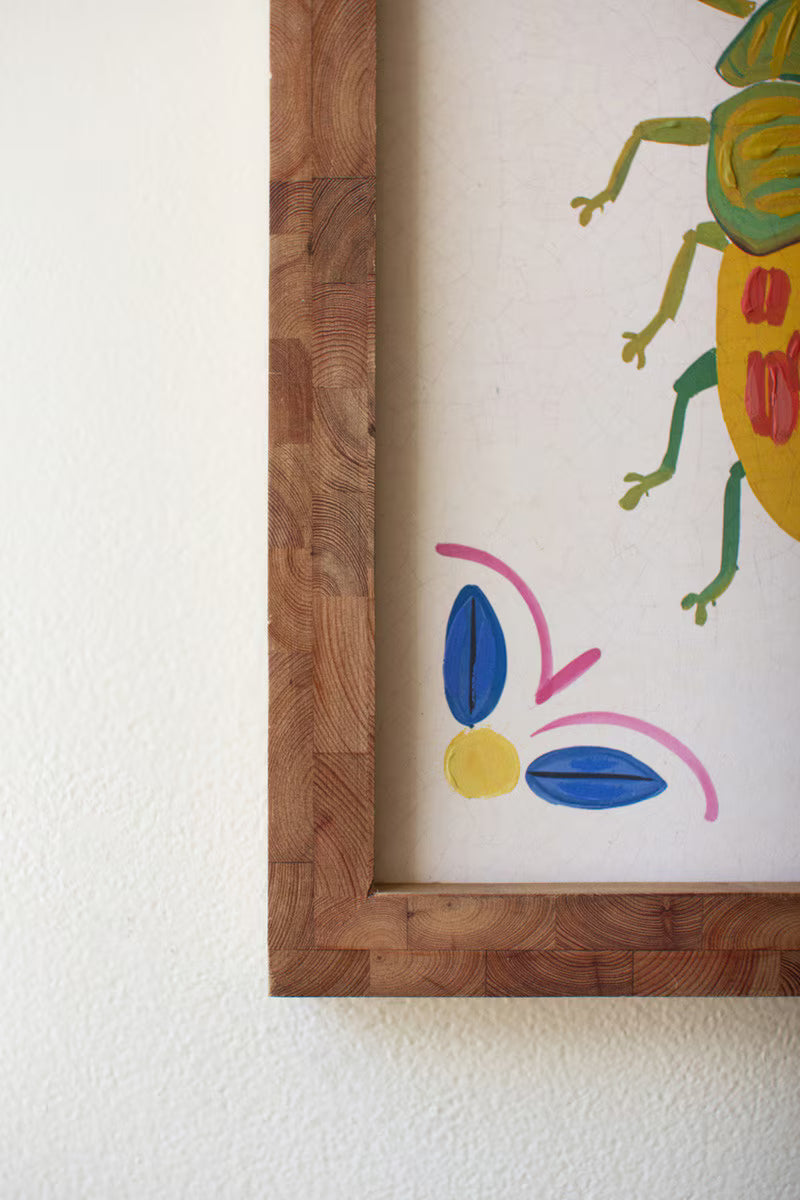 Framed Beetles Paintings