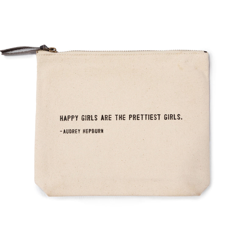 Happy Girls Zip Bag