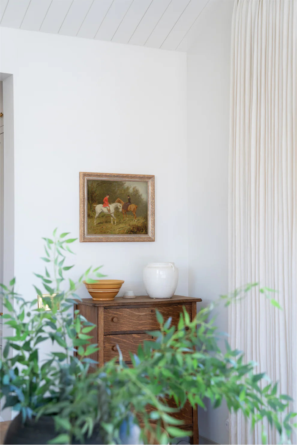 Conversation at Covertside Framed Art