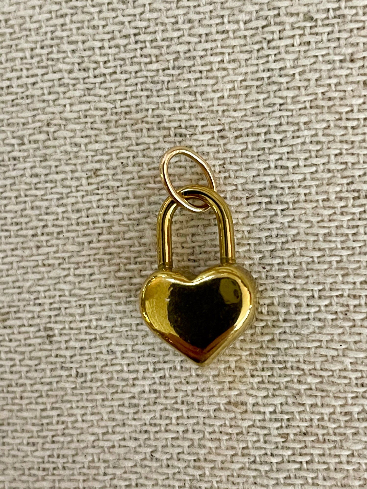 Heart Lock Charm