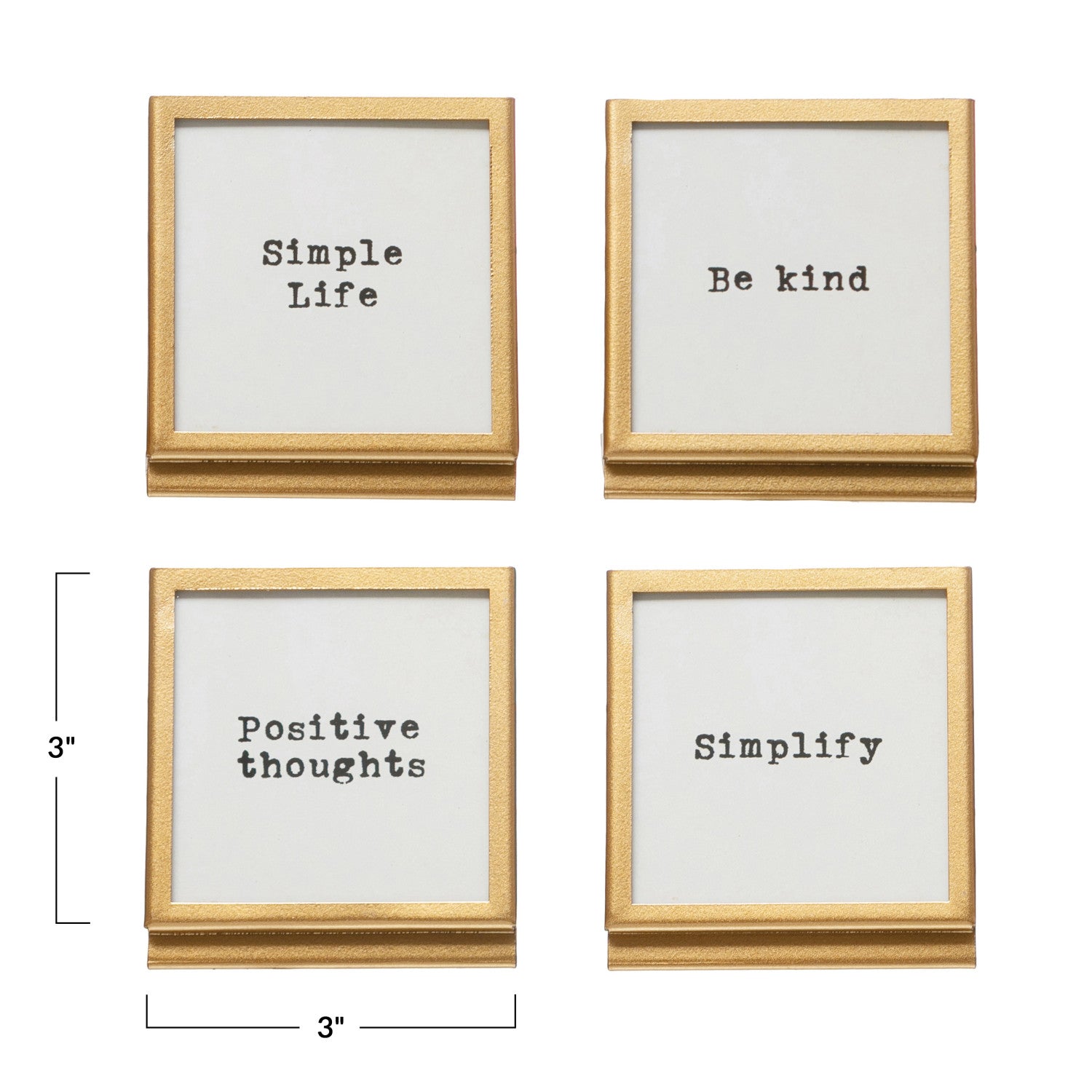 Gold Easel Frame