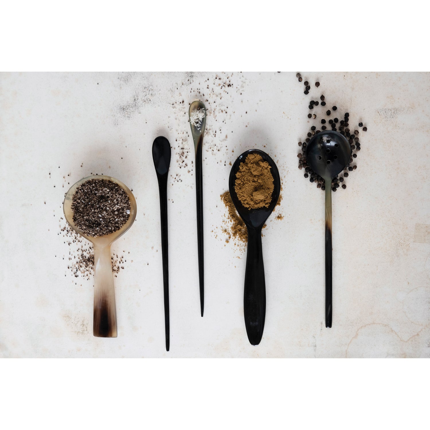 Wide Horn Spoon