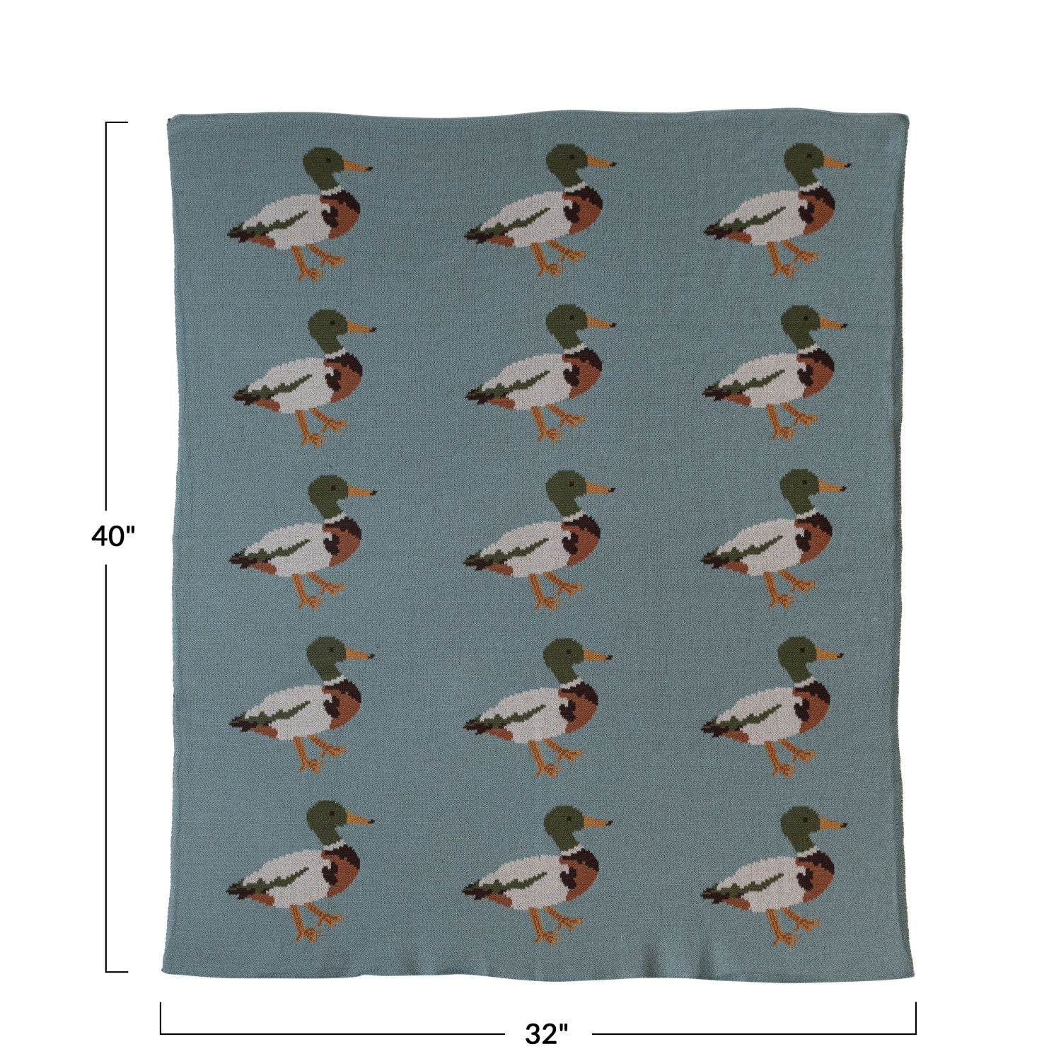Ducks Baby Blanket