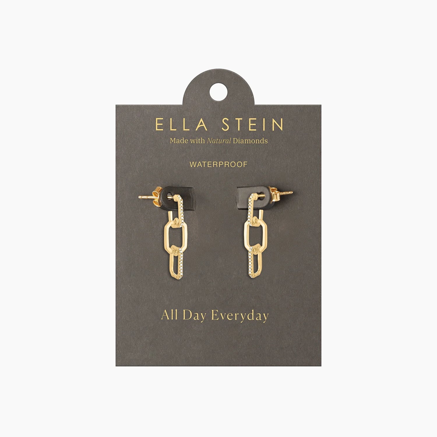 Trio Link Drop Earrings