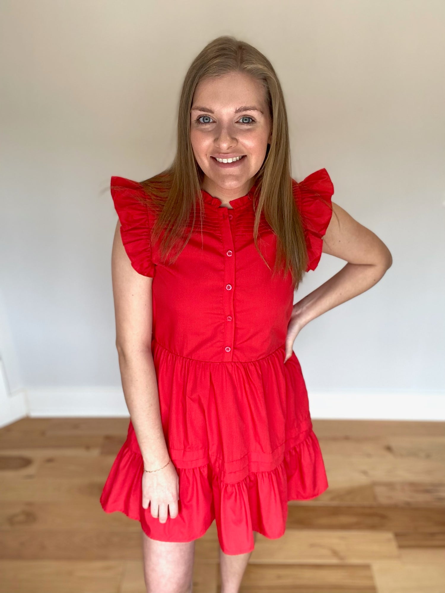 Lady In Red Dress