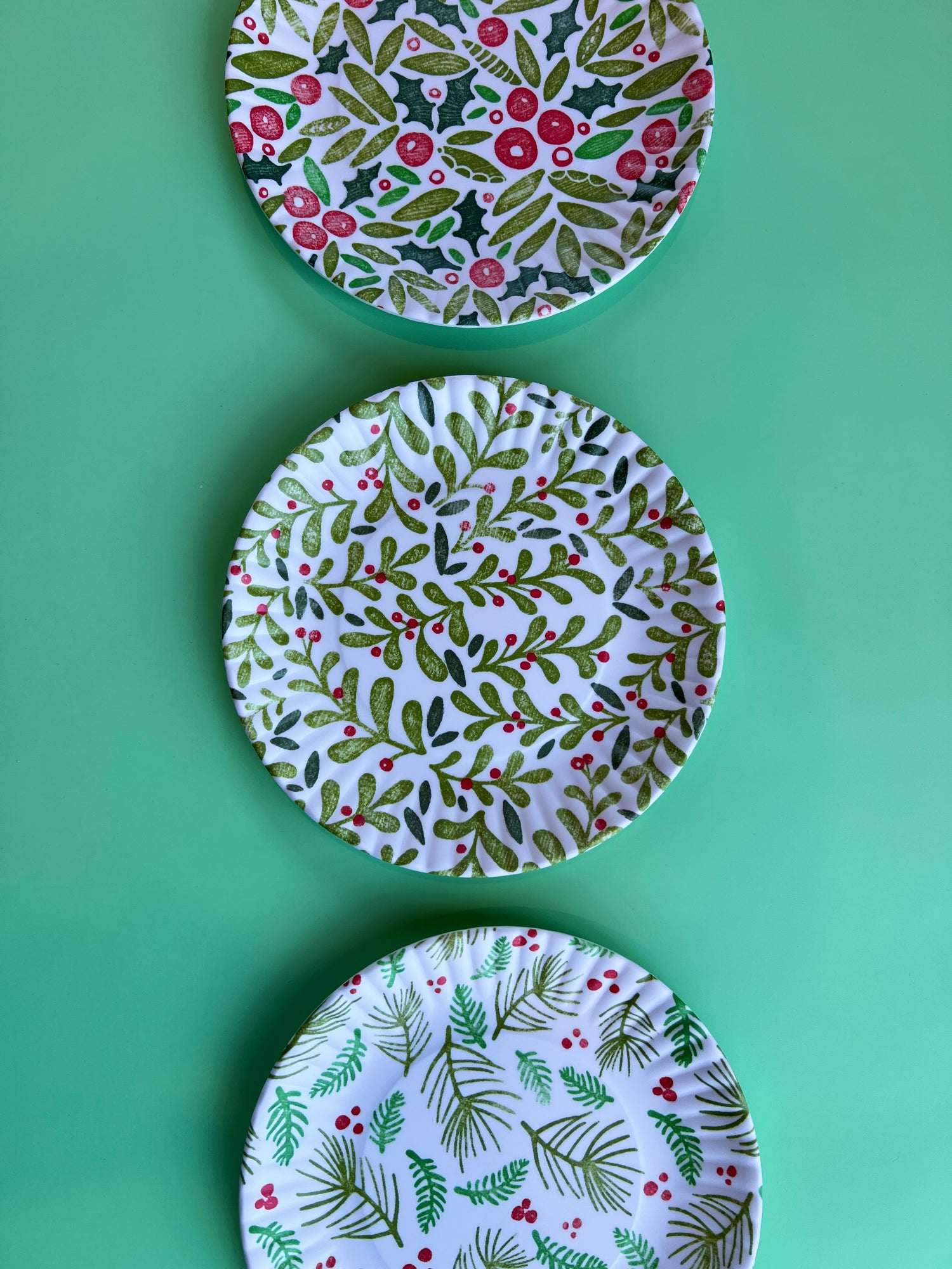 Holiday Chalet Plate 7.5"