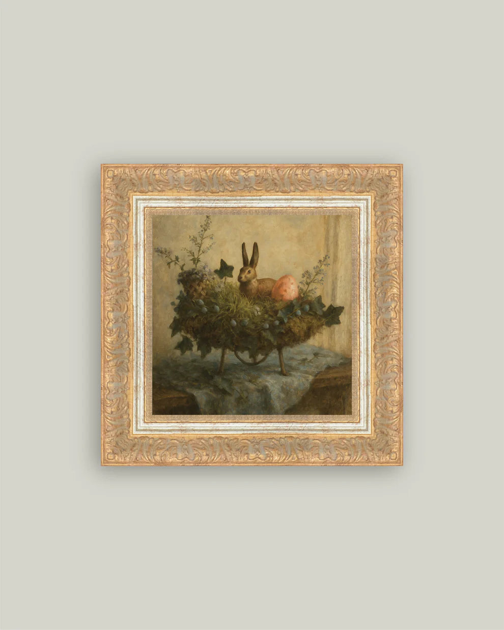 Easter's Nest Framed Art