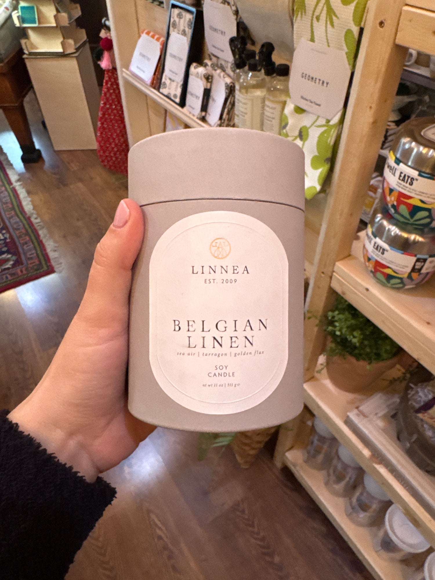 Linnea Candle Belgian Linen 2 Wick