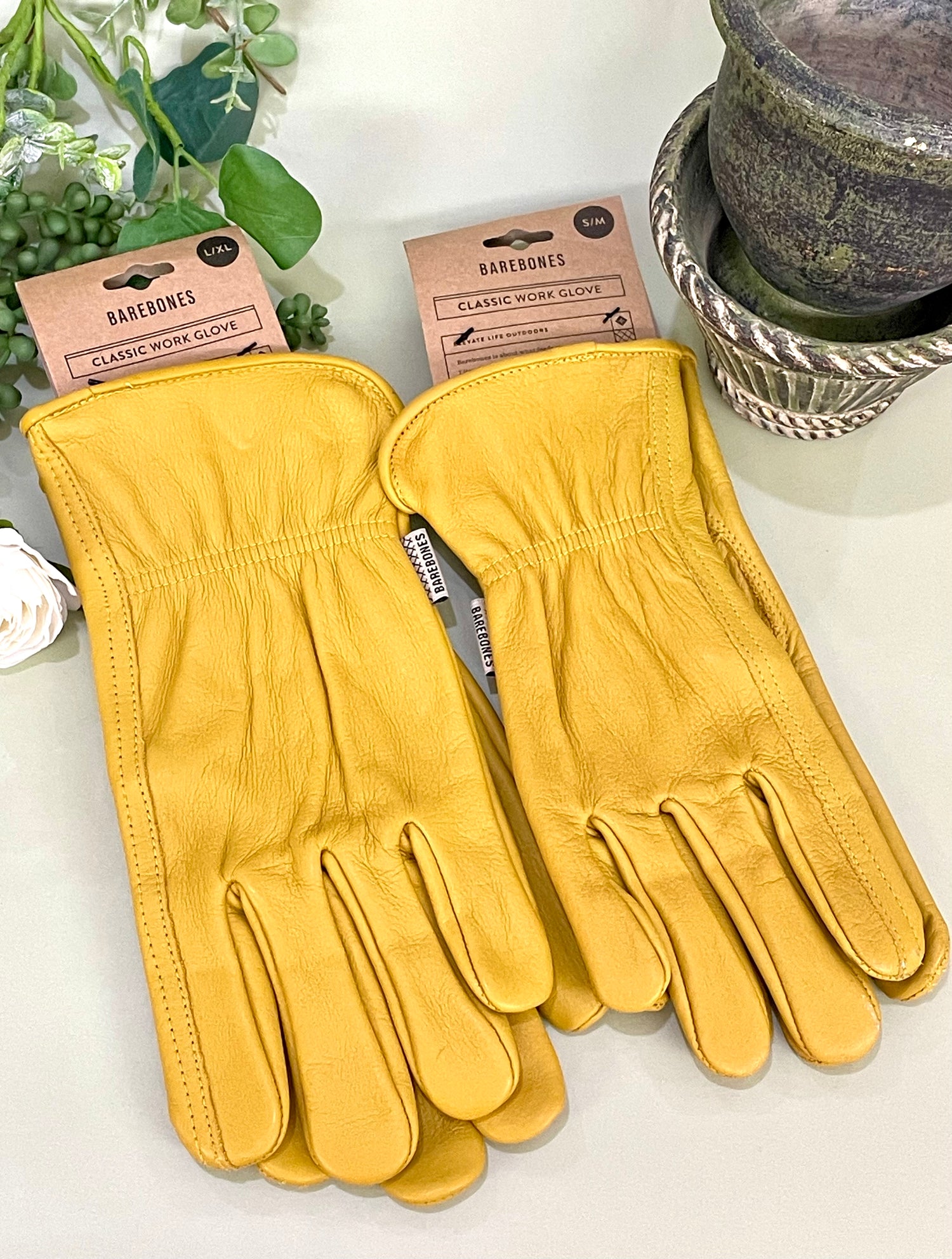 Classic Work Glove Yellow Barebones