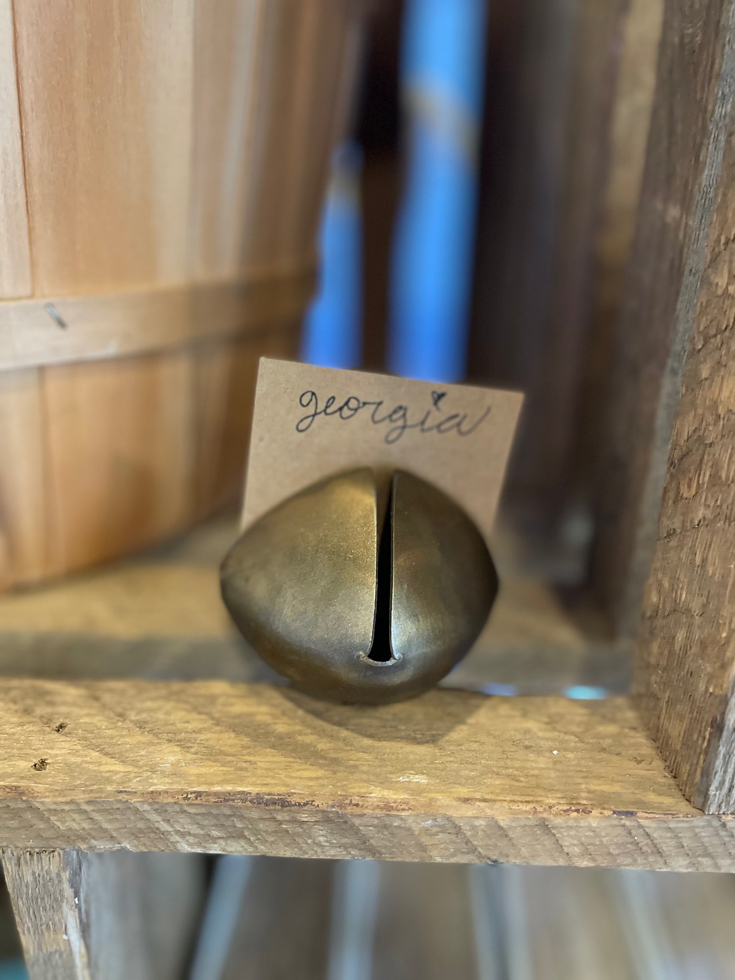 Placecard Holder Bell Set Of 4