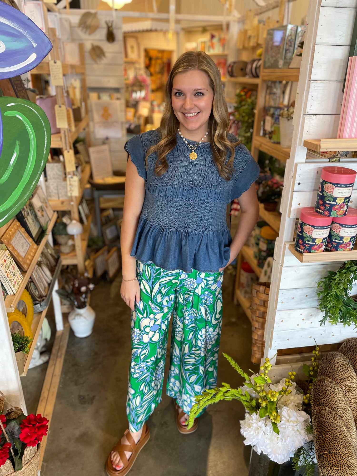 Indigo Nights Top