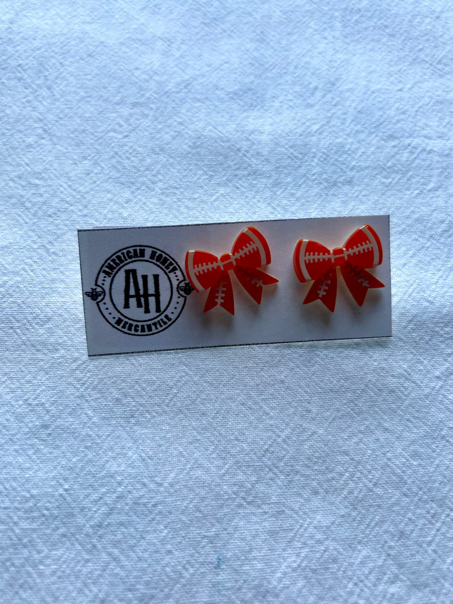 Gameday Bow Stud Earrings