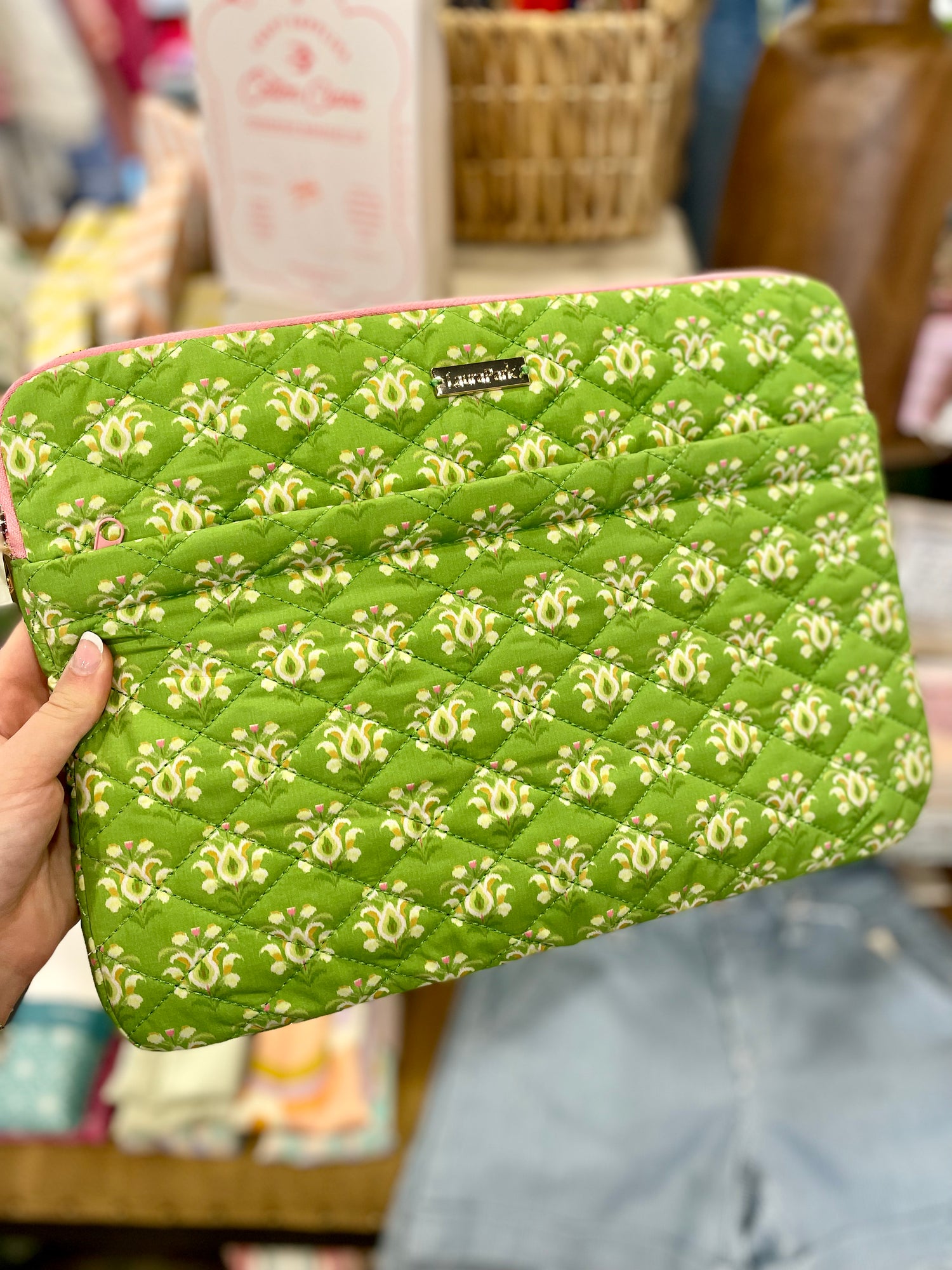 Laura Park Quilted Laptop Case