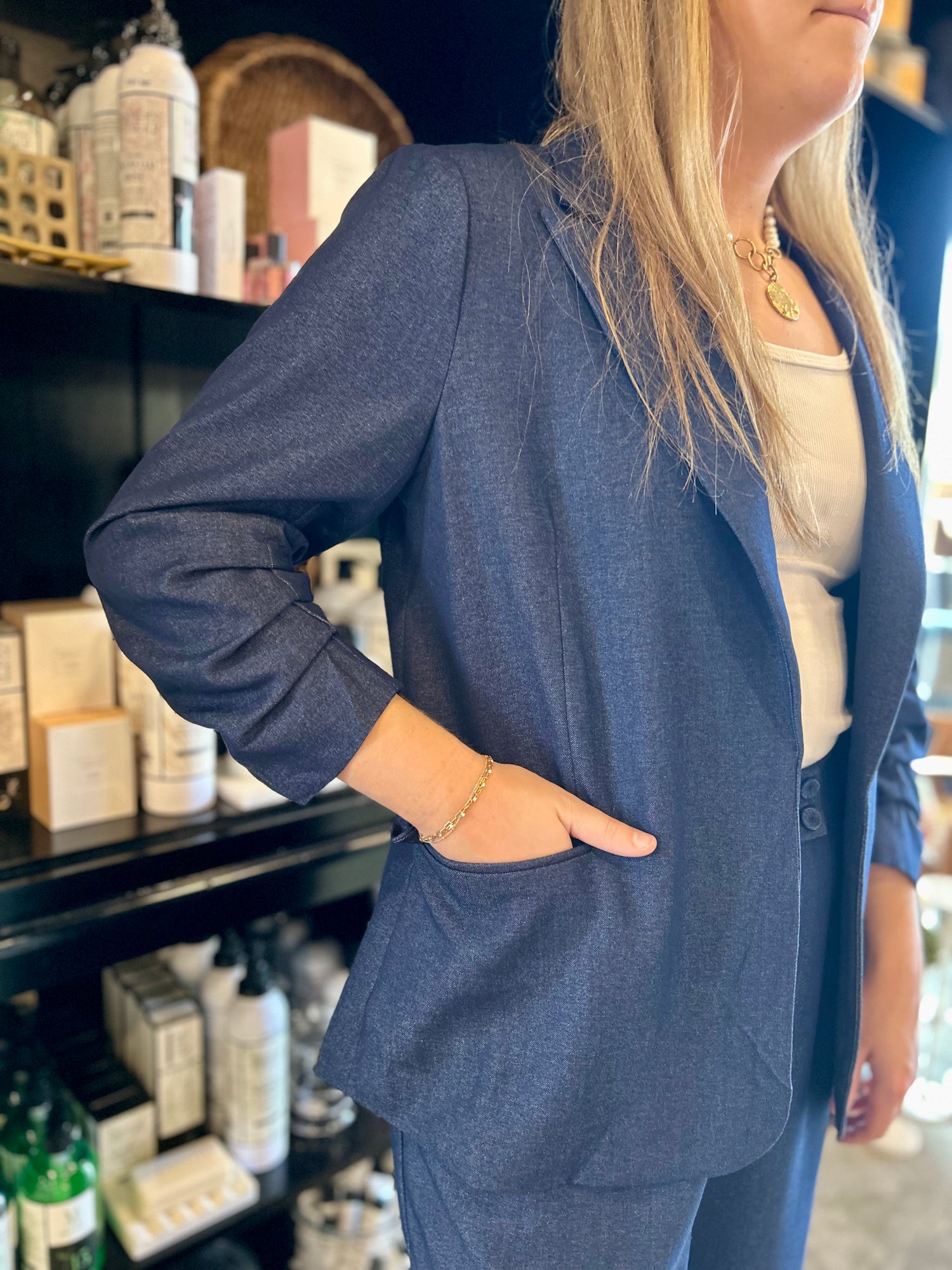 Denim Blazer