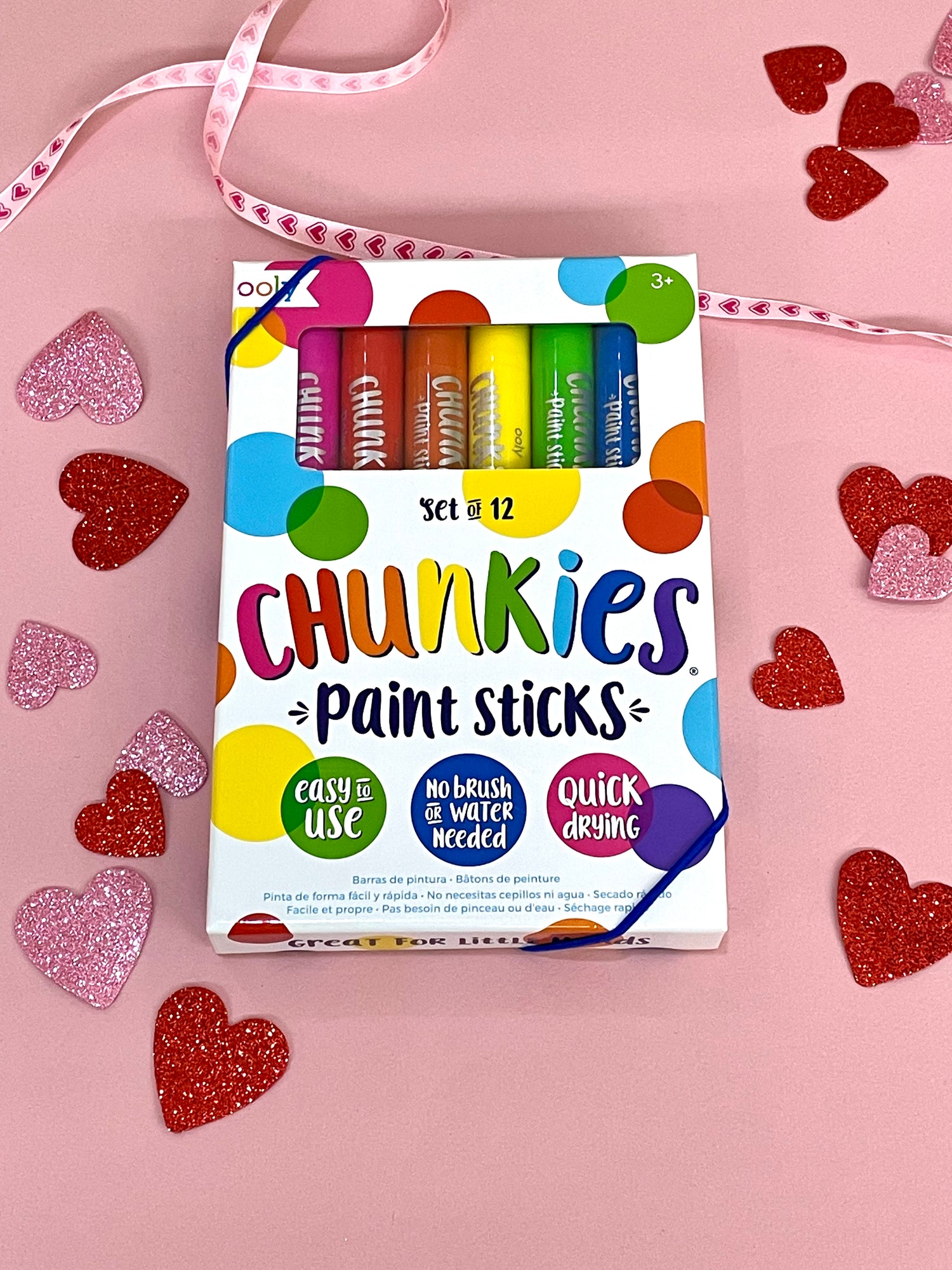 Ooly Chunkies Paint Sticks OG Set of 12