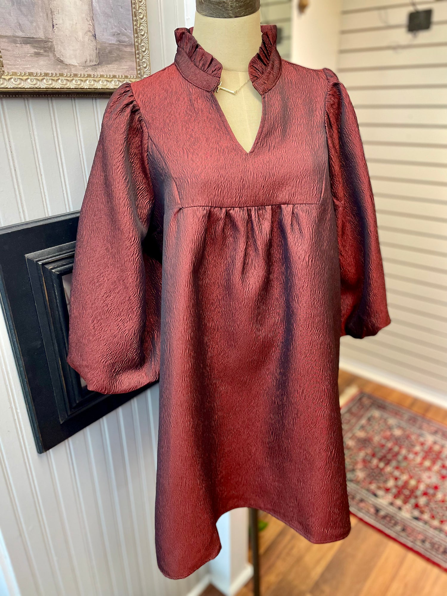 Glass of Merlot Dress
