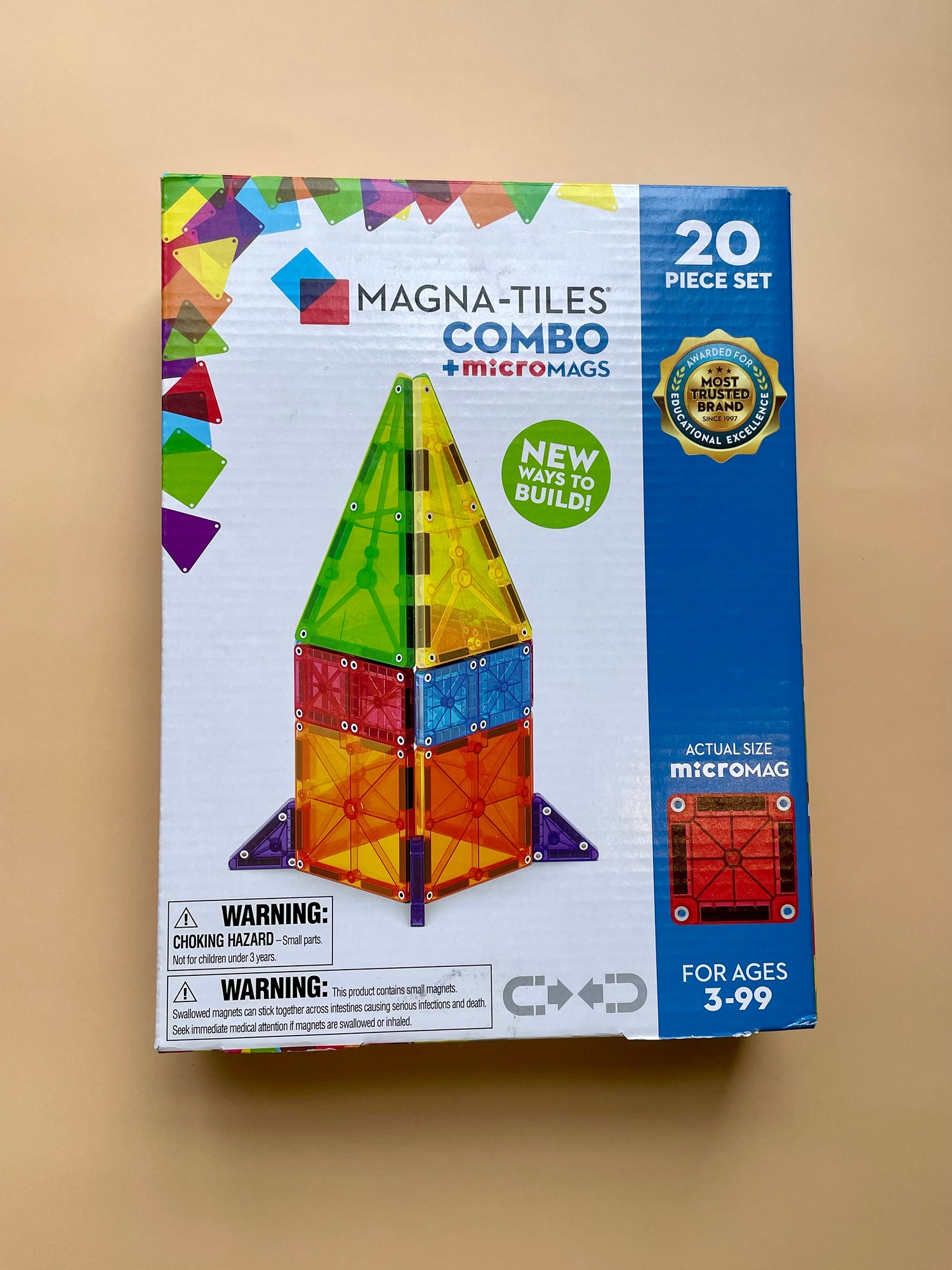 Magna-Tiles Combo 20 Piece Set