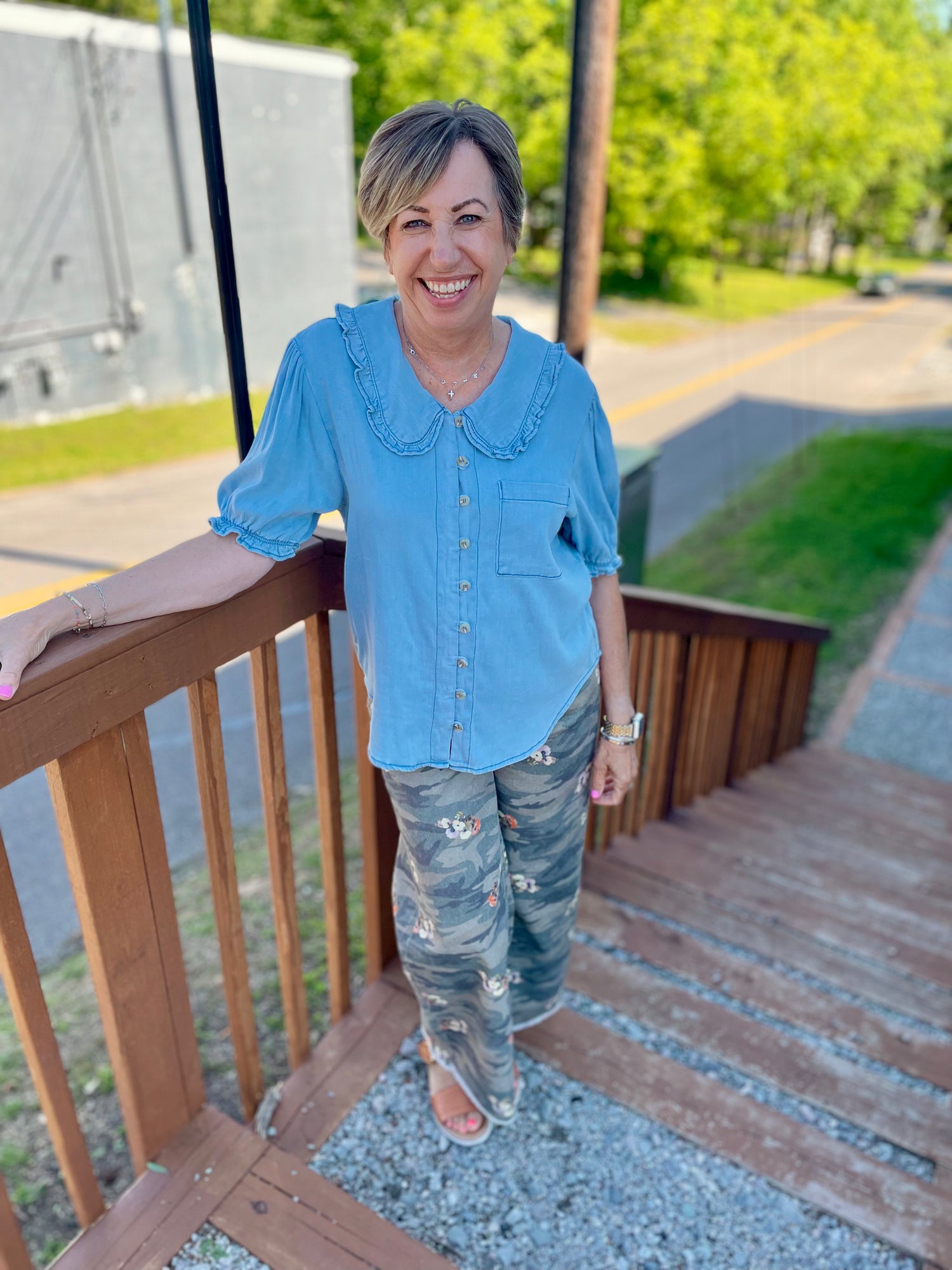 Beth's Button Down