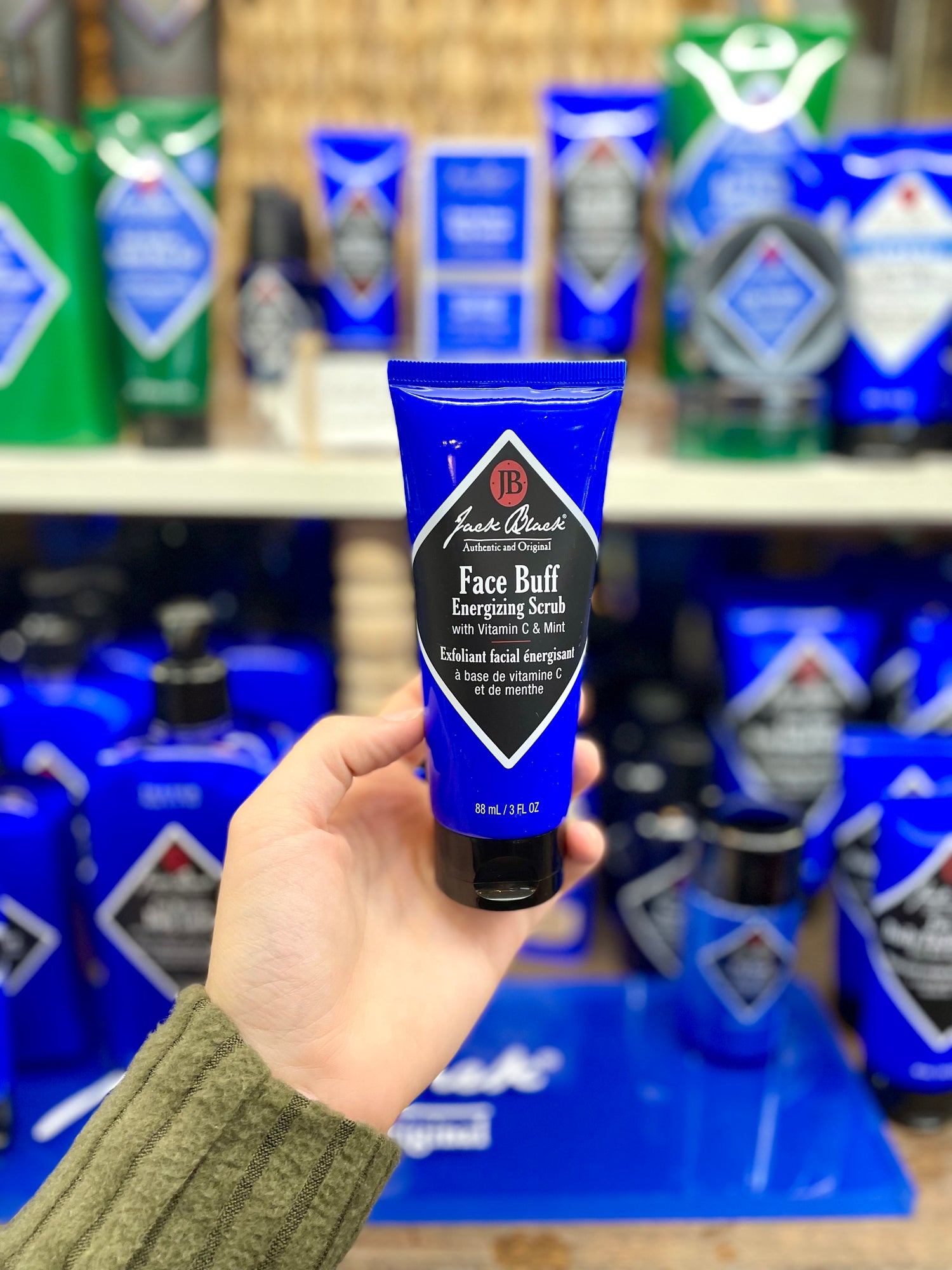 Jack Black Face Buff Energizing Scrub 3oz