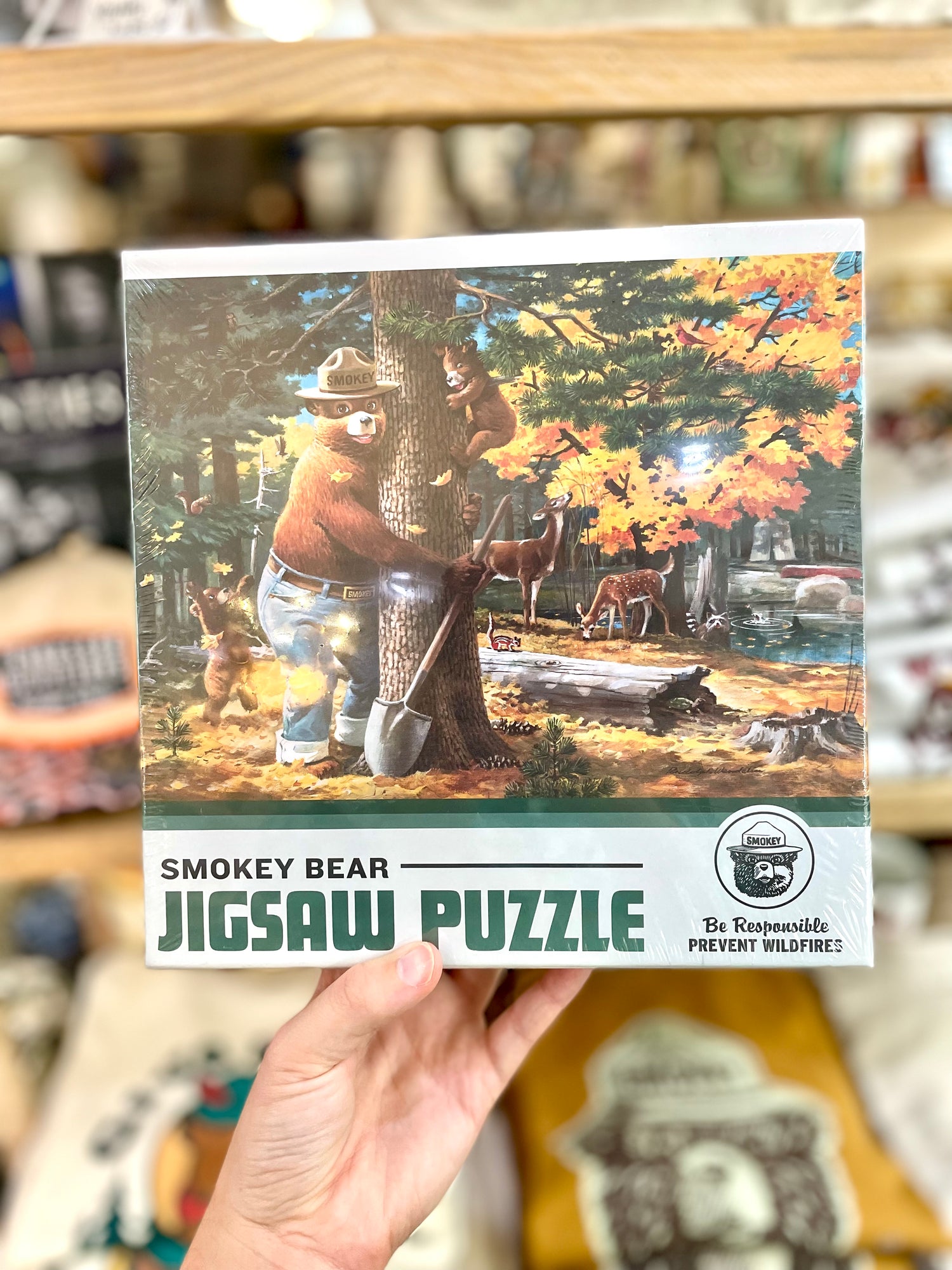 Puzzle Smokey Loves the Forest Landmark